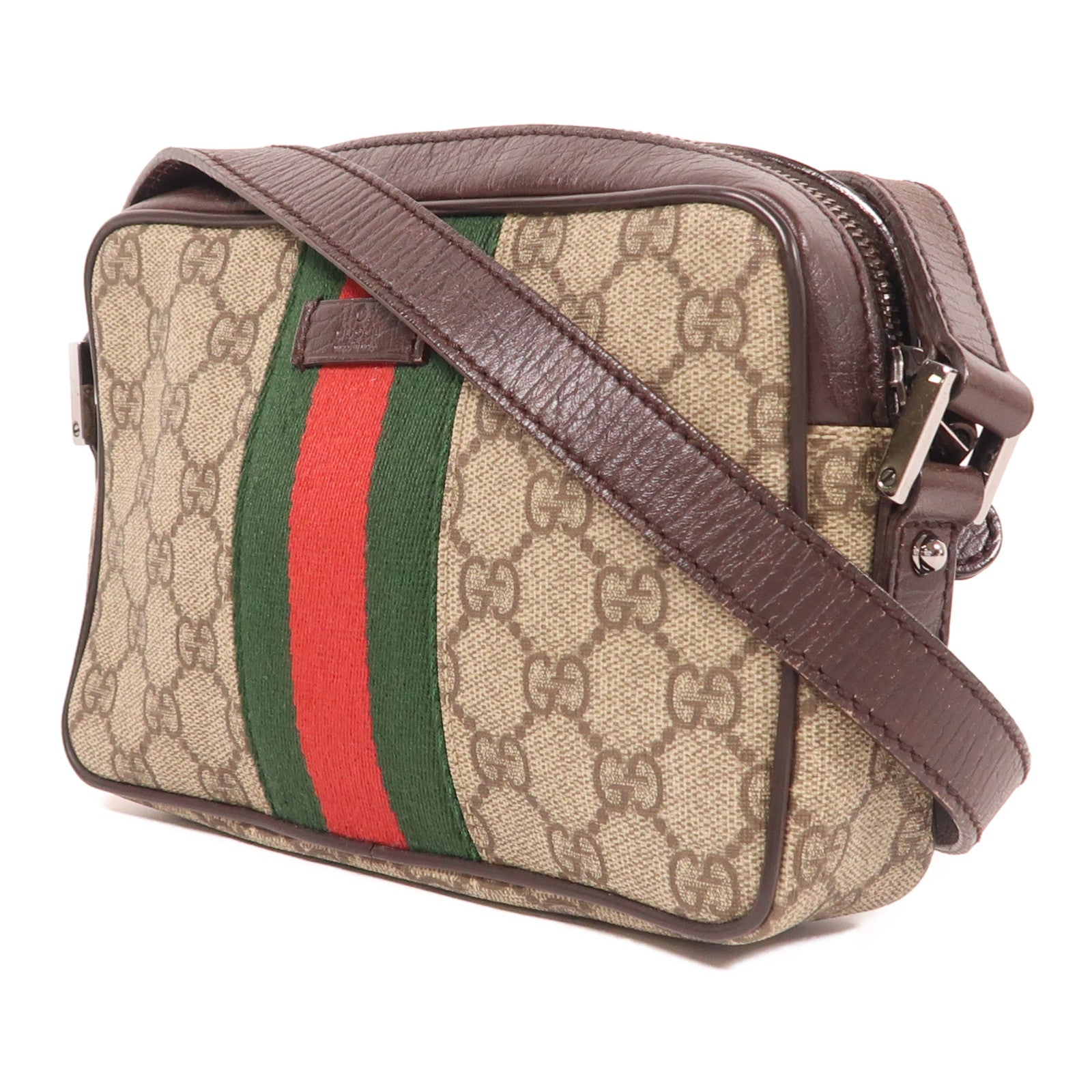 GUCCI 塗層帆布Shoulder Bag肩背袋