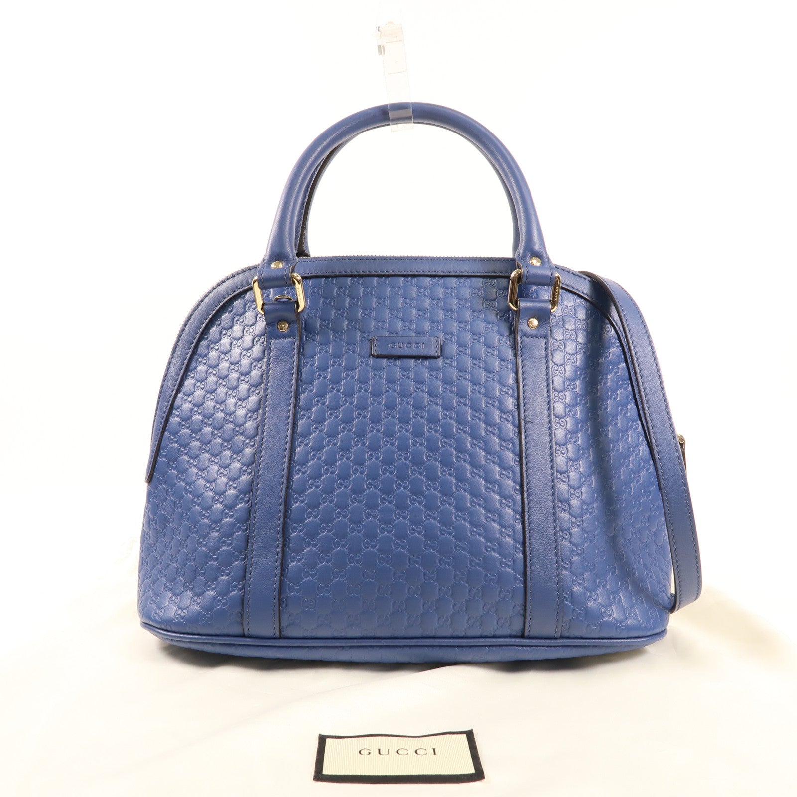 GUCCI 牛皮皮革Shoulder Bag金扣手挽肩背兩用袋