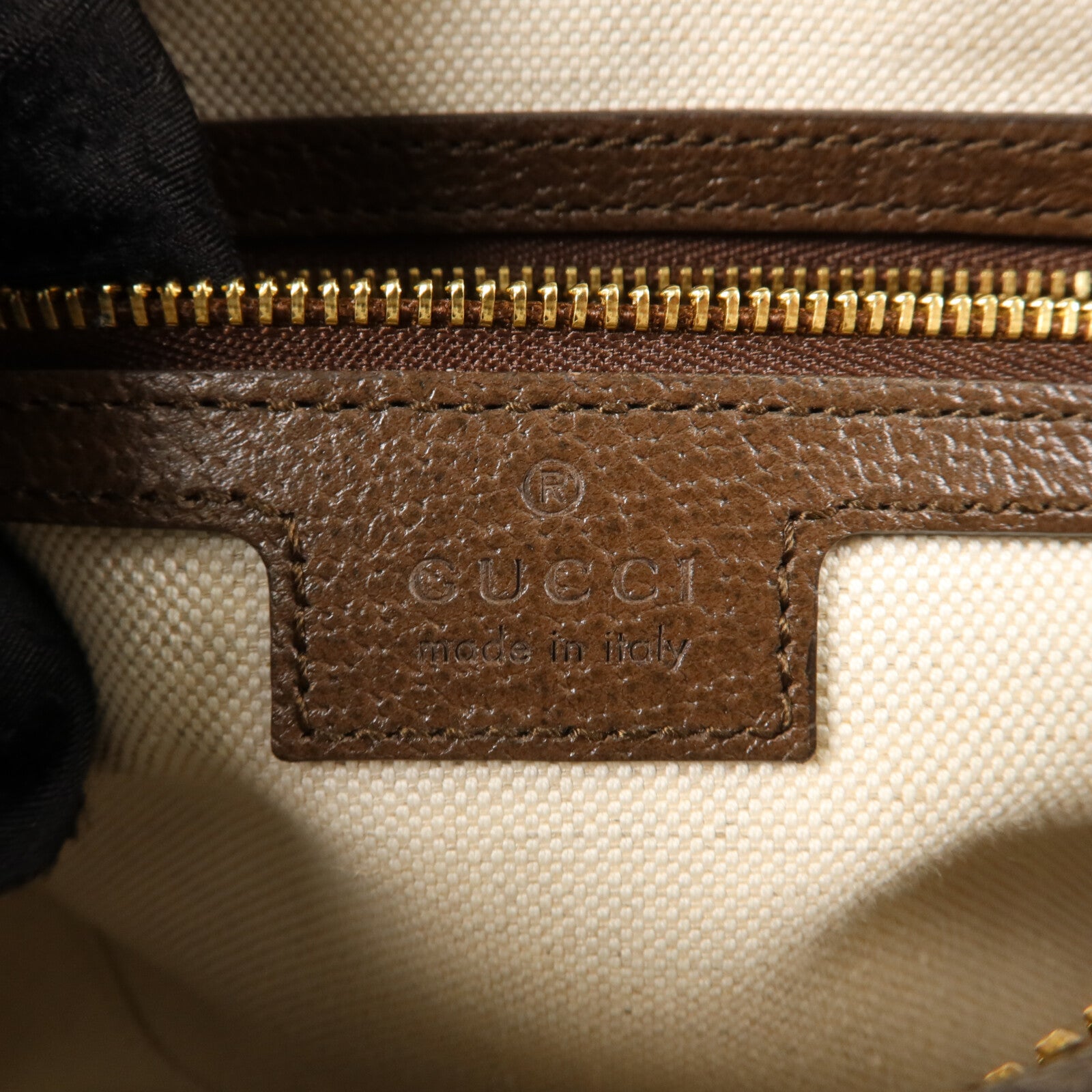 GUCCI 塗層帆布Ophidia GG肩背袋