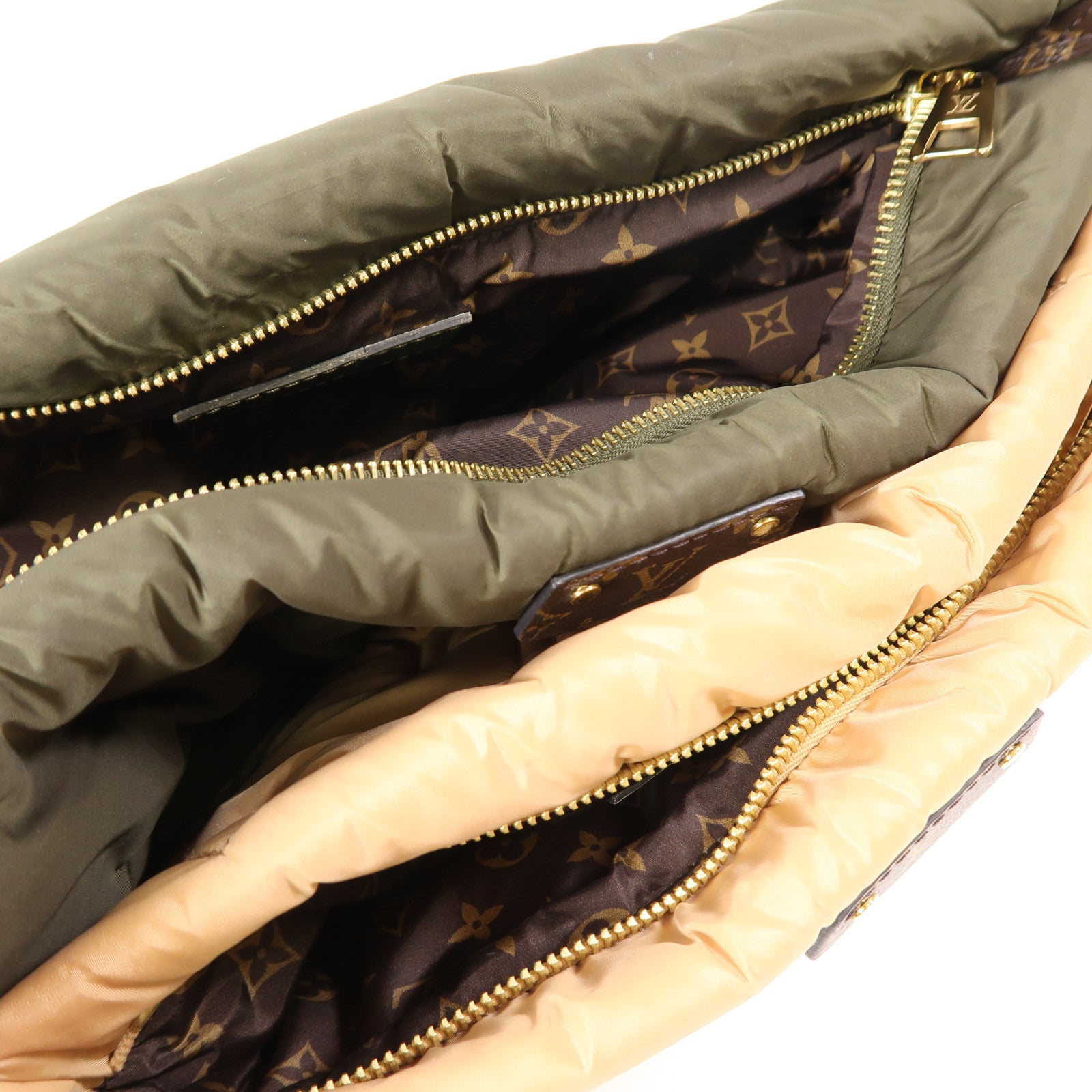 LOUIS VUITTON 尼龍Pillow Maxi Multi Pochette Accessoires金扣手挽肩背兩用袋