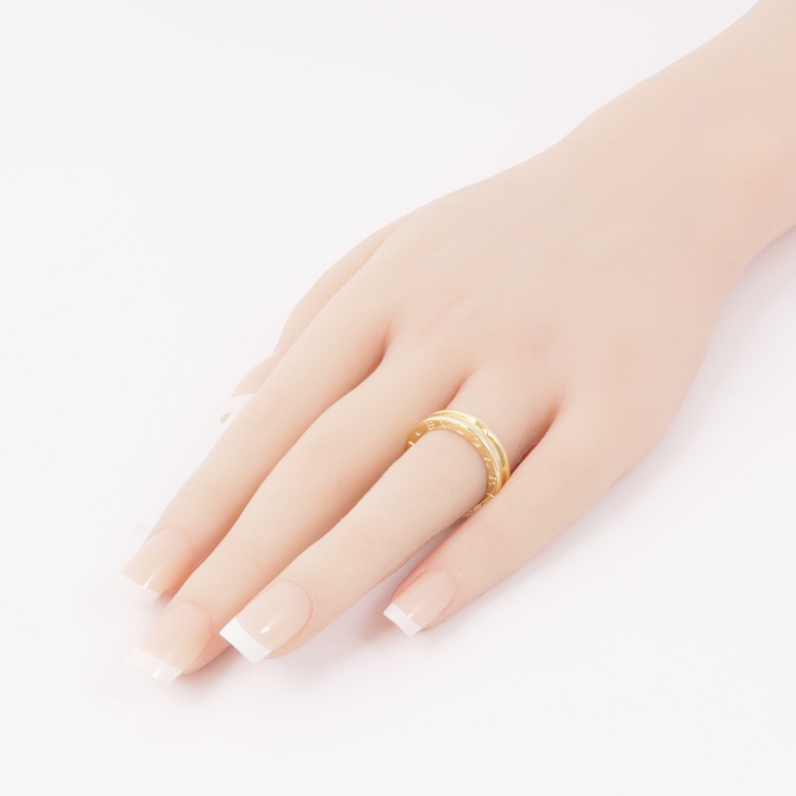 BVLGARI【激減優惠】 18K黃金B-zero1 XS戒指Bvlgari#53/US#6.5