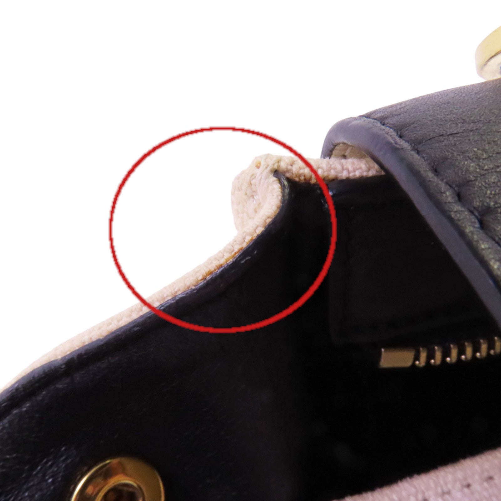 CELINE 帆布/牛皮皮革Trapeze金扣手挽肩背兩用袋