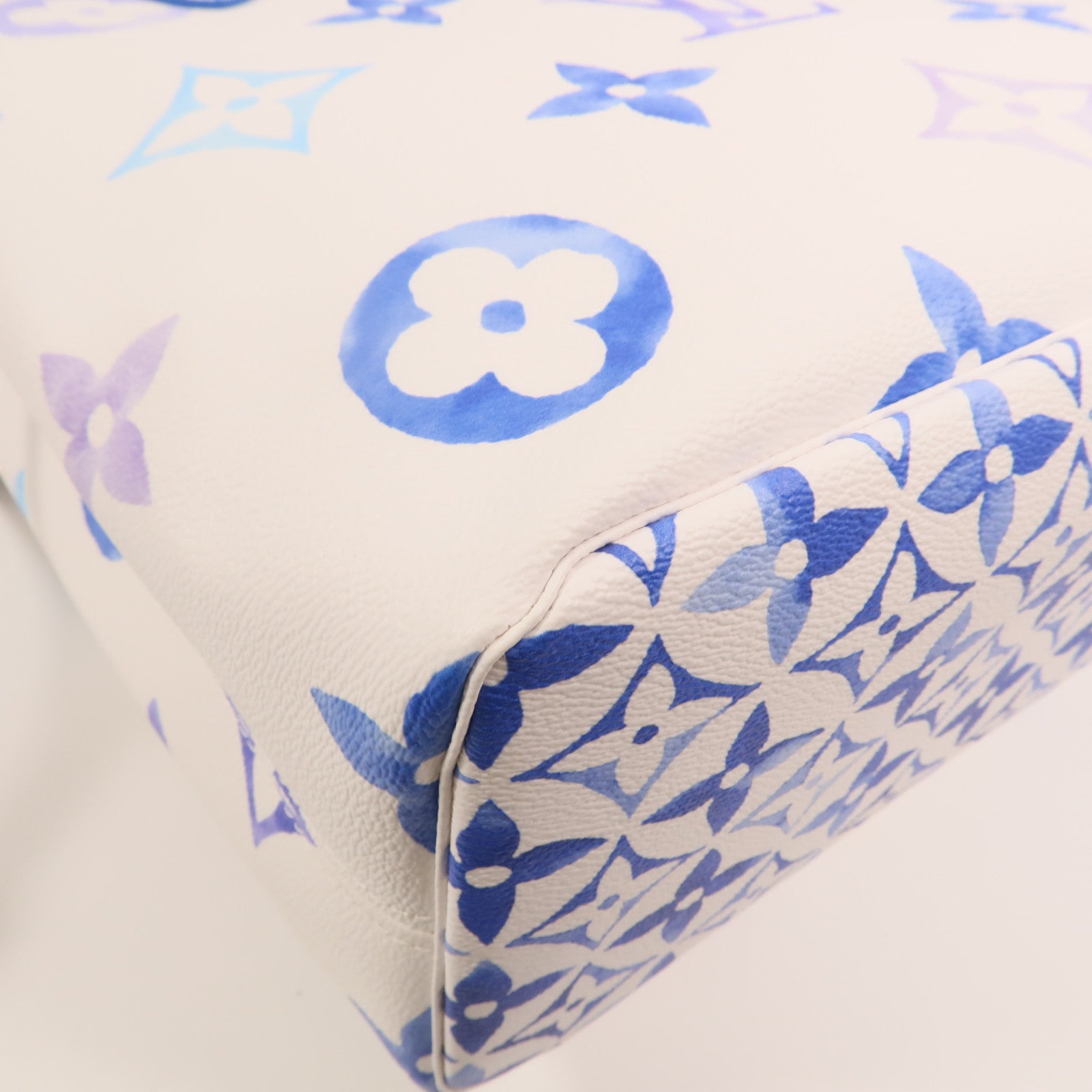 LOUIS VUITTON Monogram By The Pool Neverfull MM金扣手挽袋