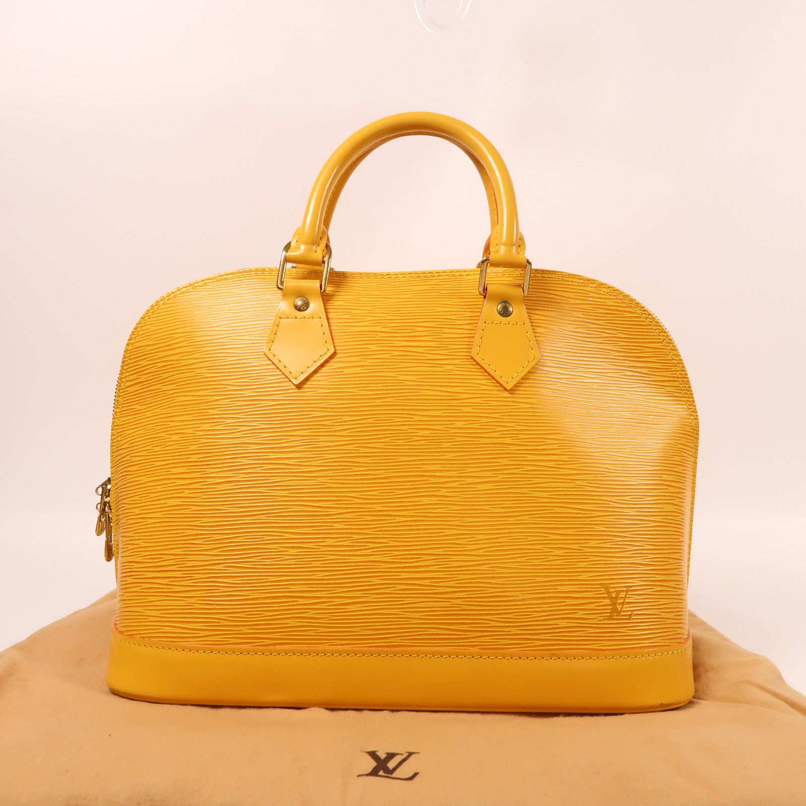 LOUIS VUITTON 【激減優惠】Epi Alma金扣手挽袋