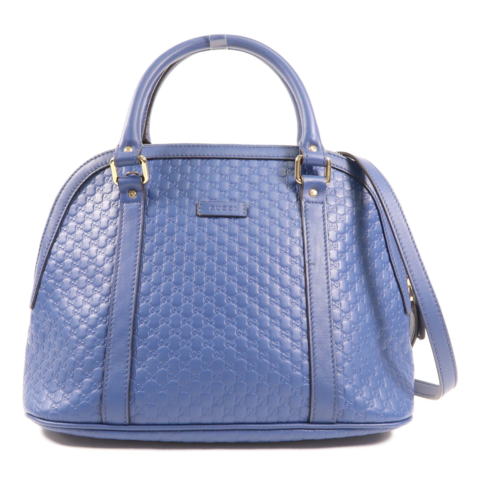 GUCCI 牛皮皮革Shoulder Bag金扣手挽肩背兩用袋