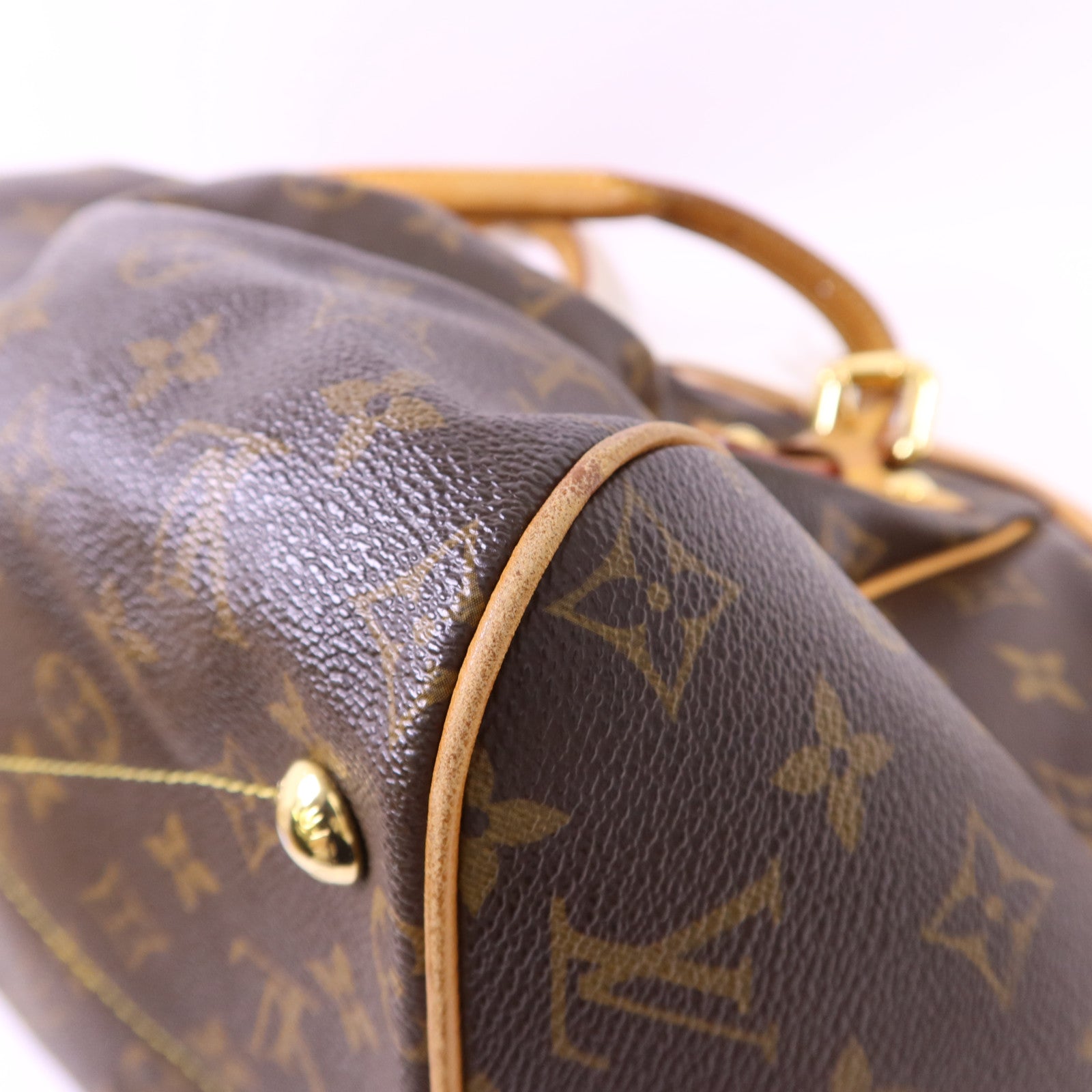 LOUIS VUITTON Monogram Tivoli GM金扣肩背袋
