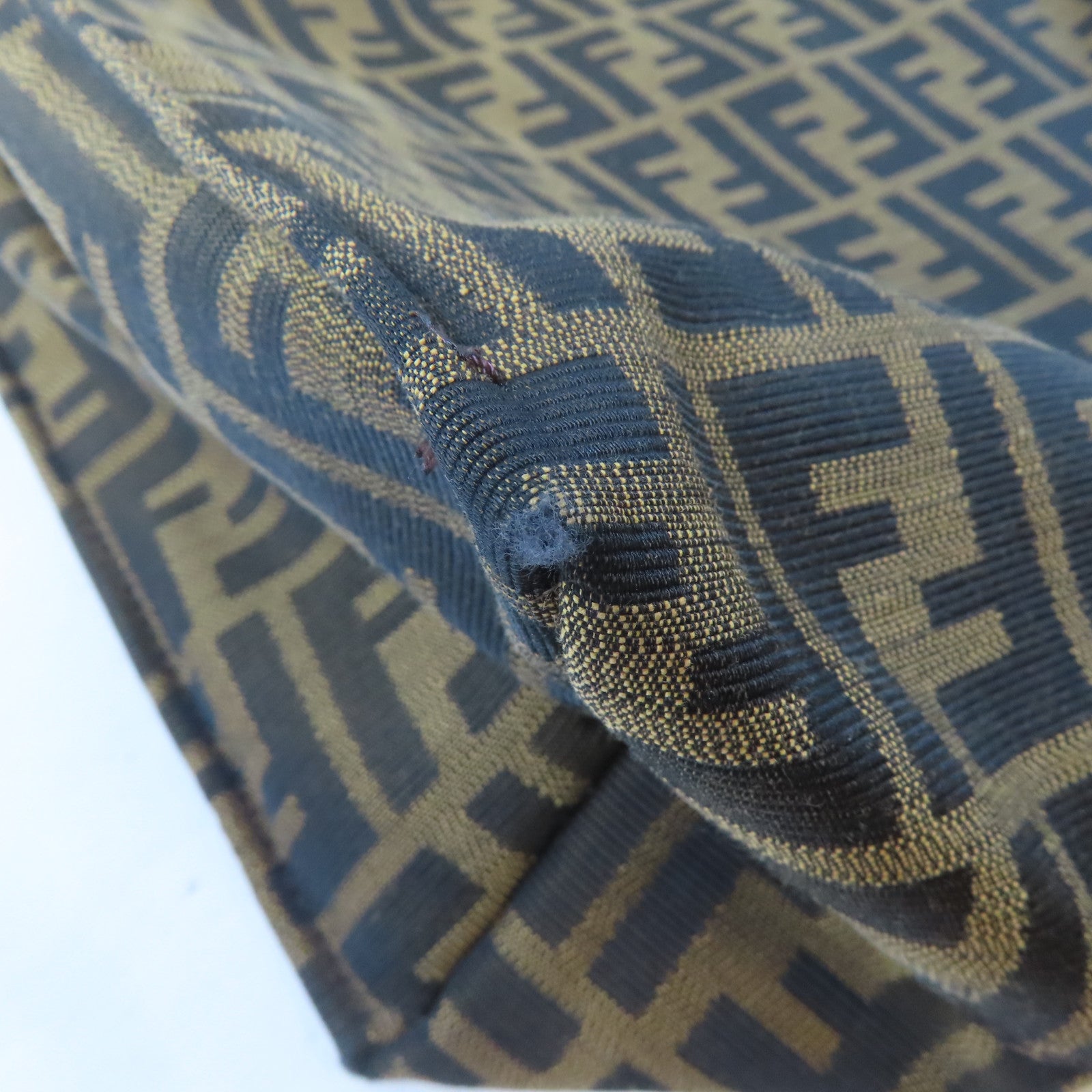 FENDI 帆布Zucca Tote Bag手挽袋啡色