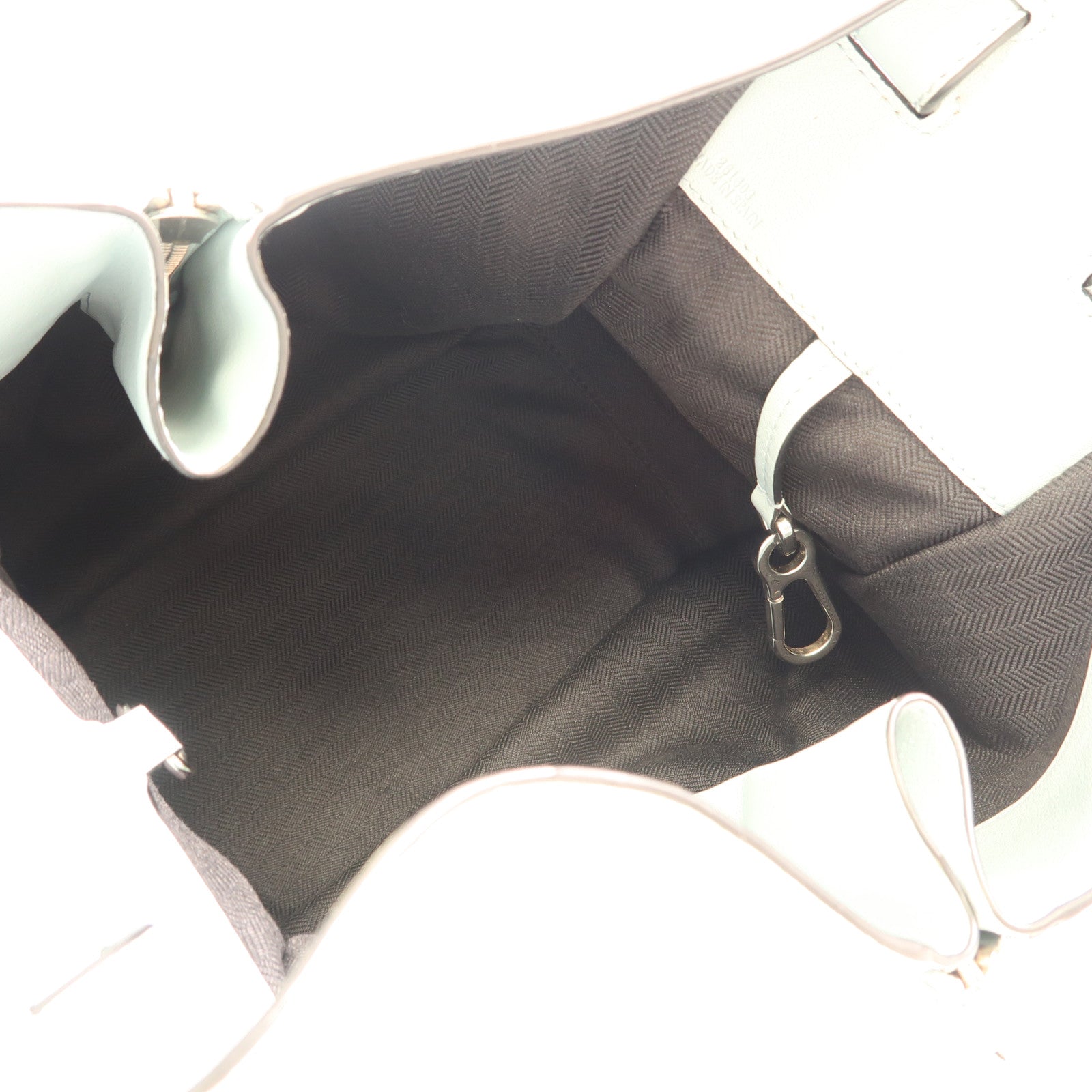 LOEWE 牛皮皮革Hammock銀扣手挽肩背兩用袋