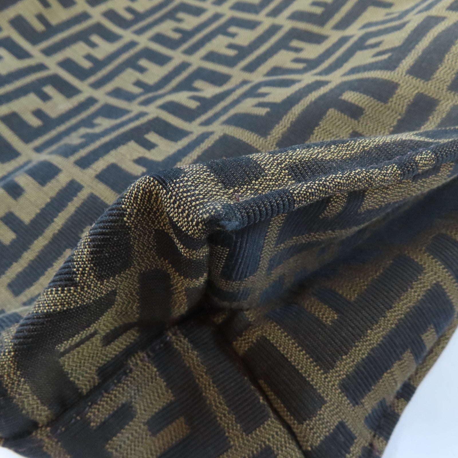 FENDI 帆布Zucca Tote Bag手挽袋啡色