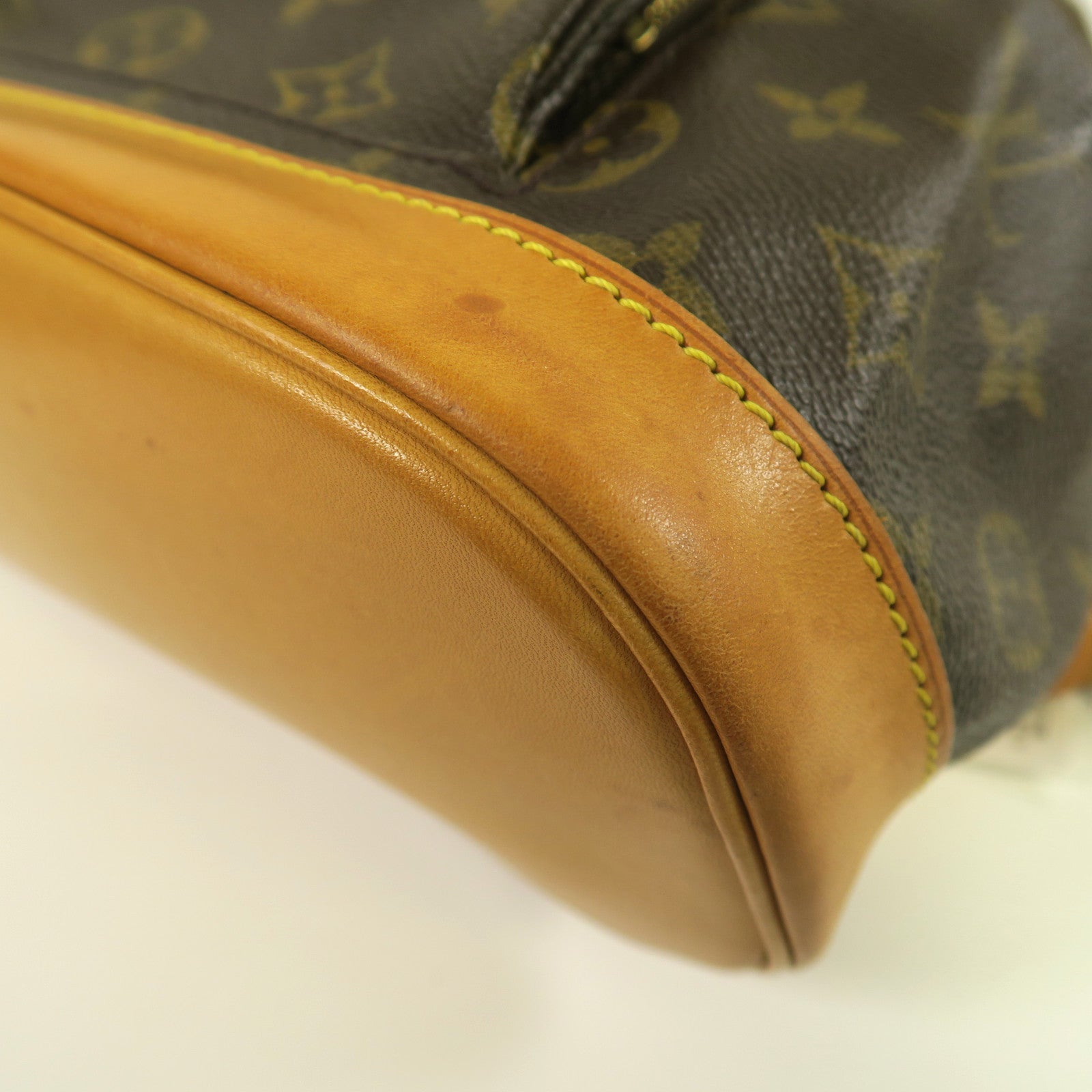 LOUIS VUITTON **【激減優惠】Monogram Montsouris MM金扣背包啡色