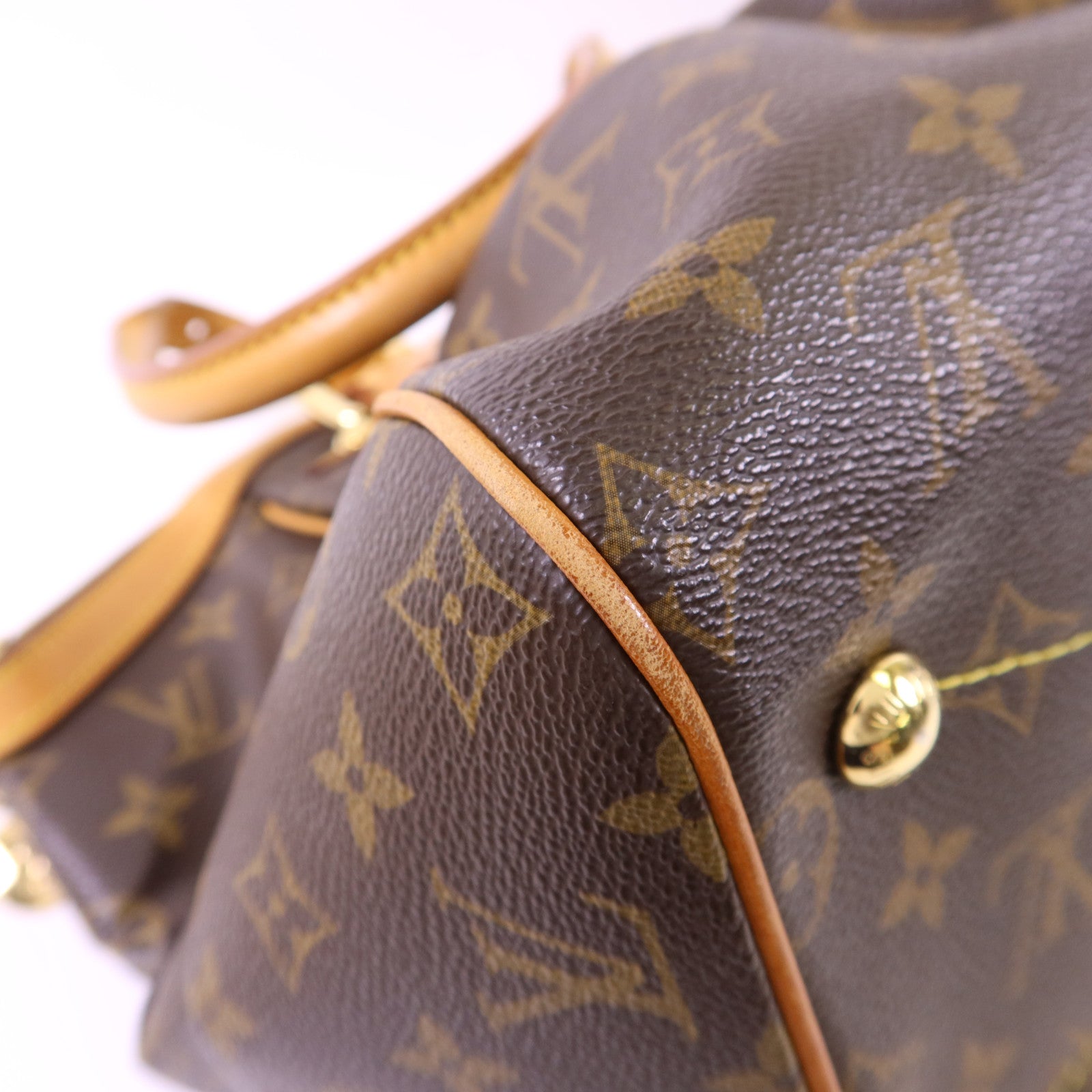 LOUIS VUITTON Monogram Tivoli GM金扣肩背袋