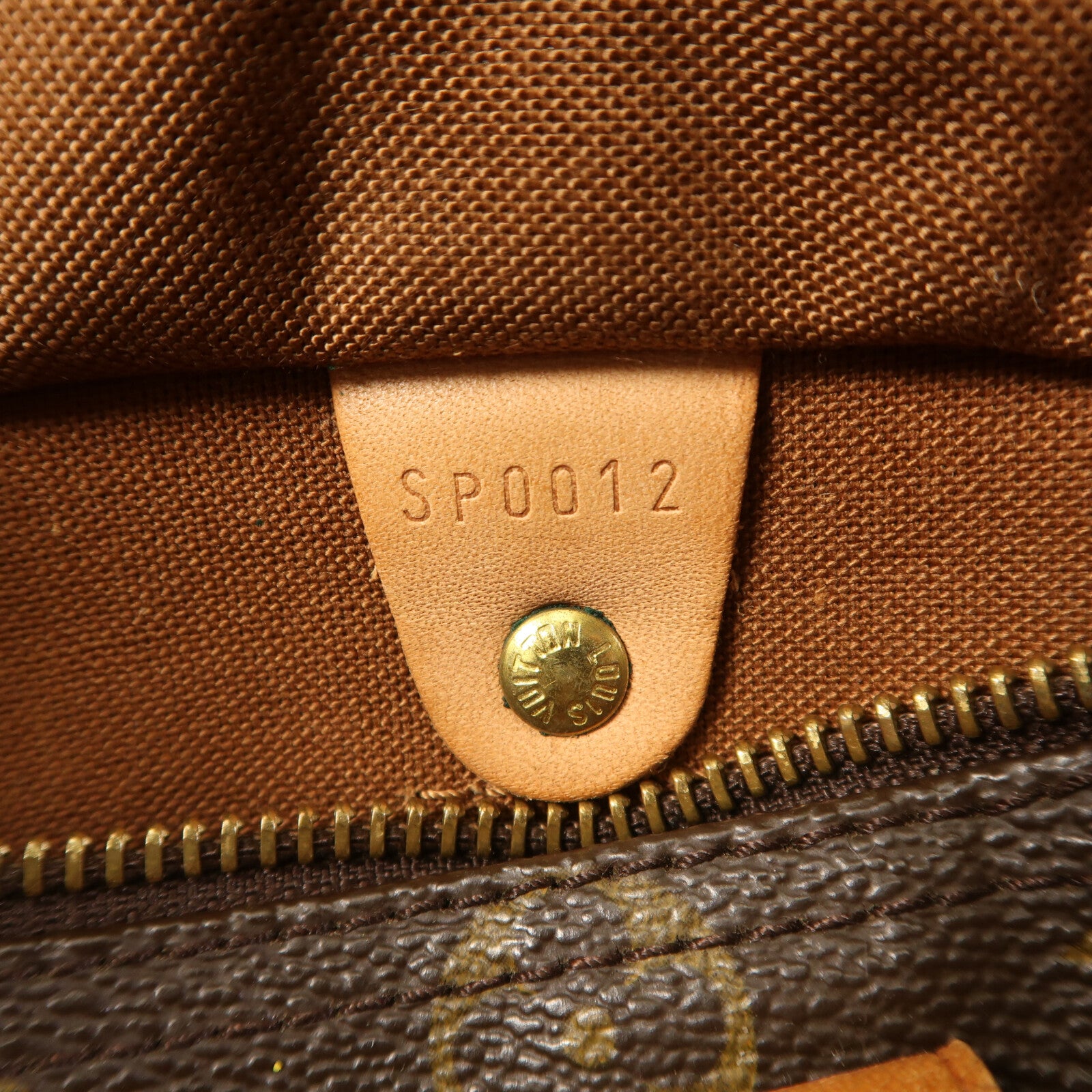 LOUIS VUITTON Monogram Speedy 25金扣手挽袋