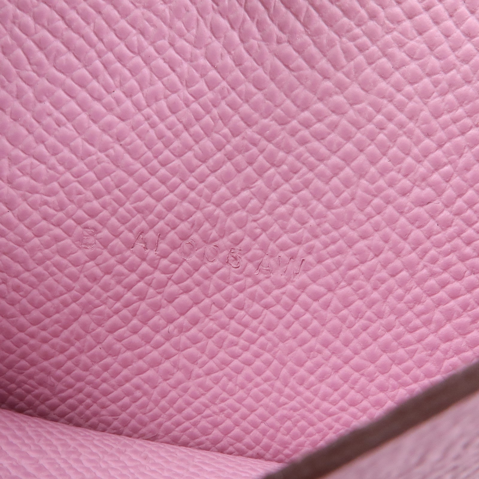 HERMES Epsom皮革Bearn Mini Wallet錢包Mauve Pale