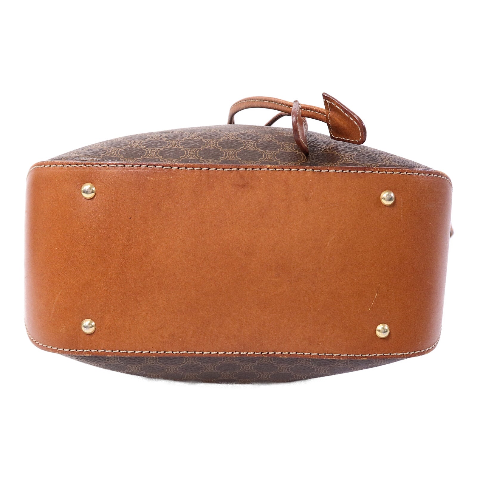 CELINE 塗層帆布Vintage Bucket Bag肩背袋