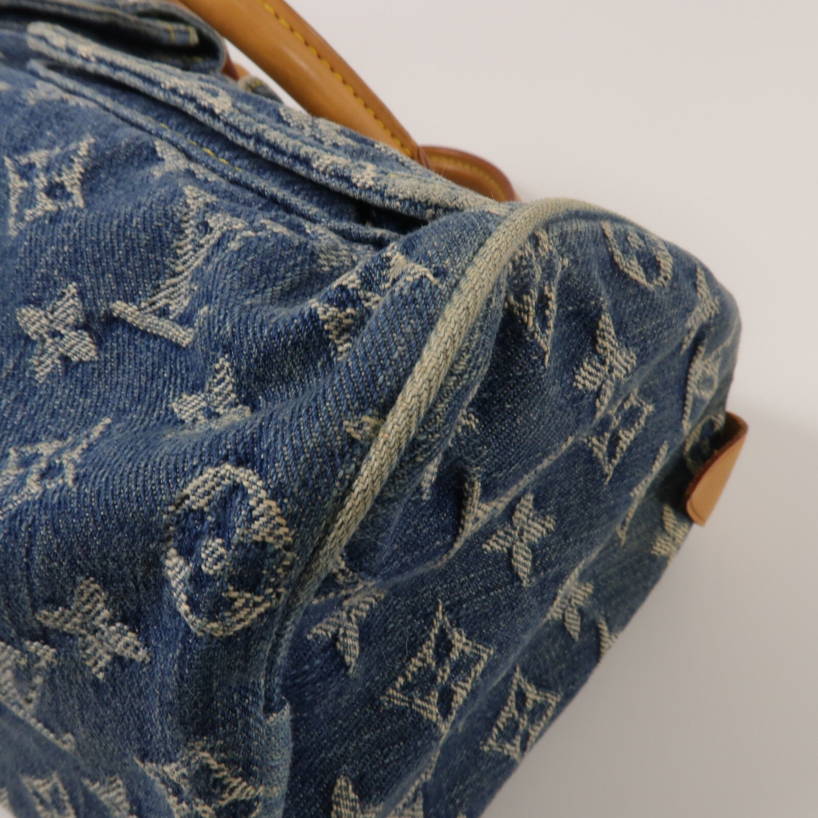 LOUIS VUITTON Monogram Denim Neo Speedy手挽袋