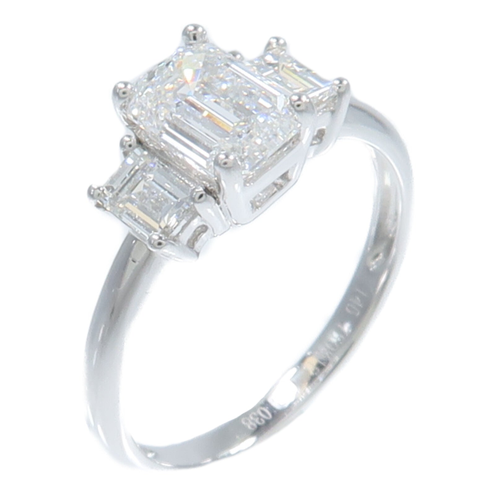 JEWELRY 18K白金Diamond Ring鑽石戒指