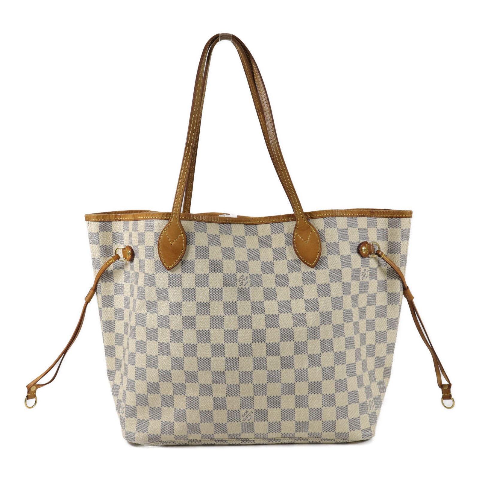 LOUIS VUITTON Damier Neverfull MM手挽袋