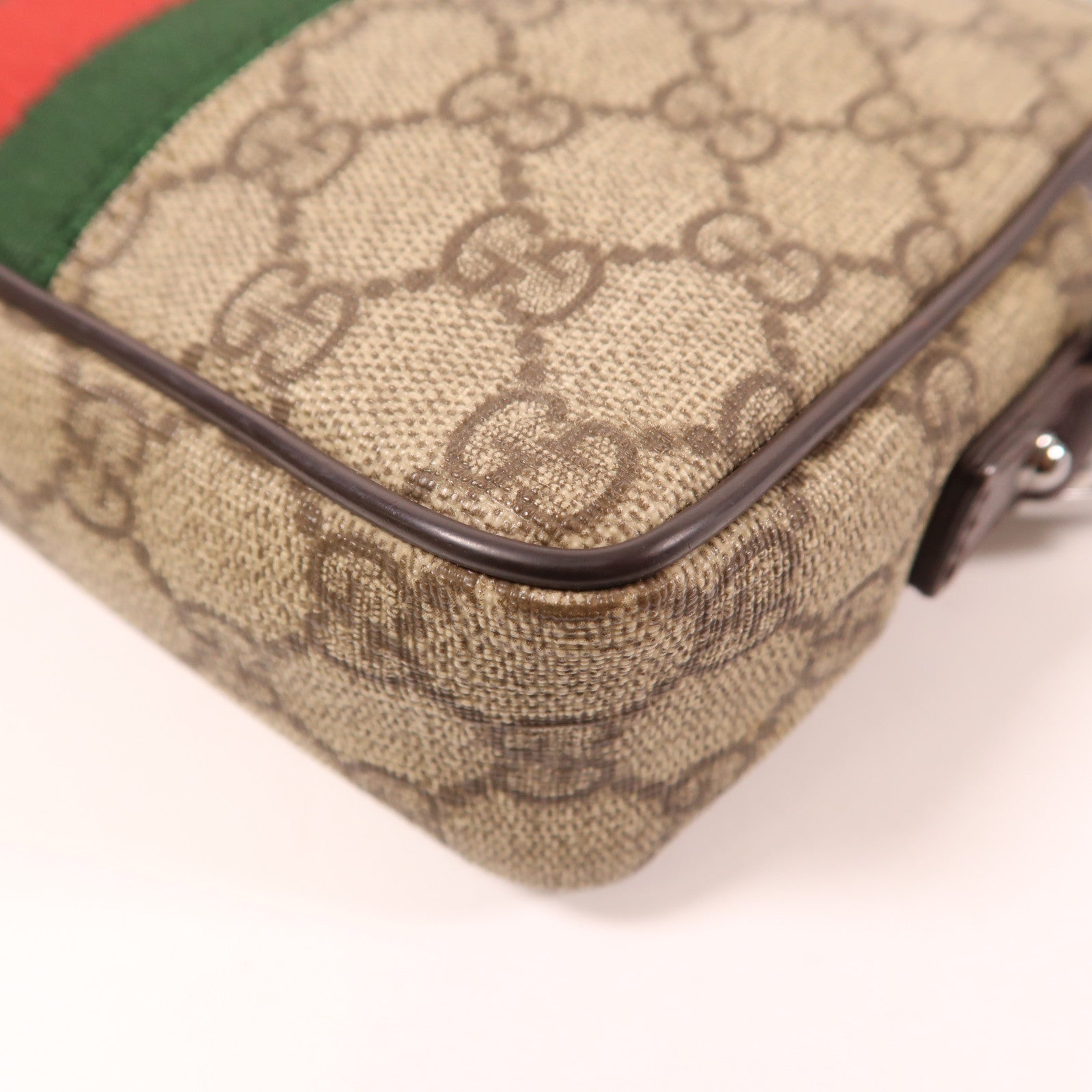 GUCCI 塗層帆布Shoulder Bag肩背袋