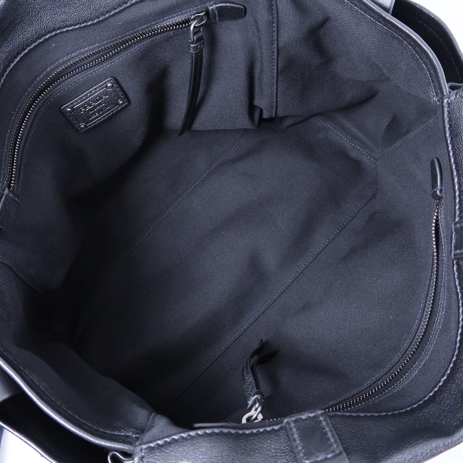 PRADA 牛皮皮革Route Large Tote肩背袋