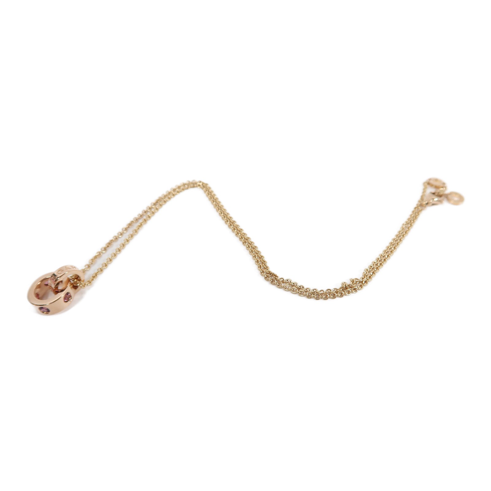 BVLGARI 18K黃金/玫瑰金Roman Sorbet Necklace項鍊