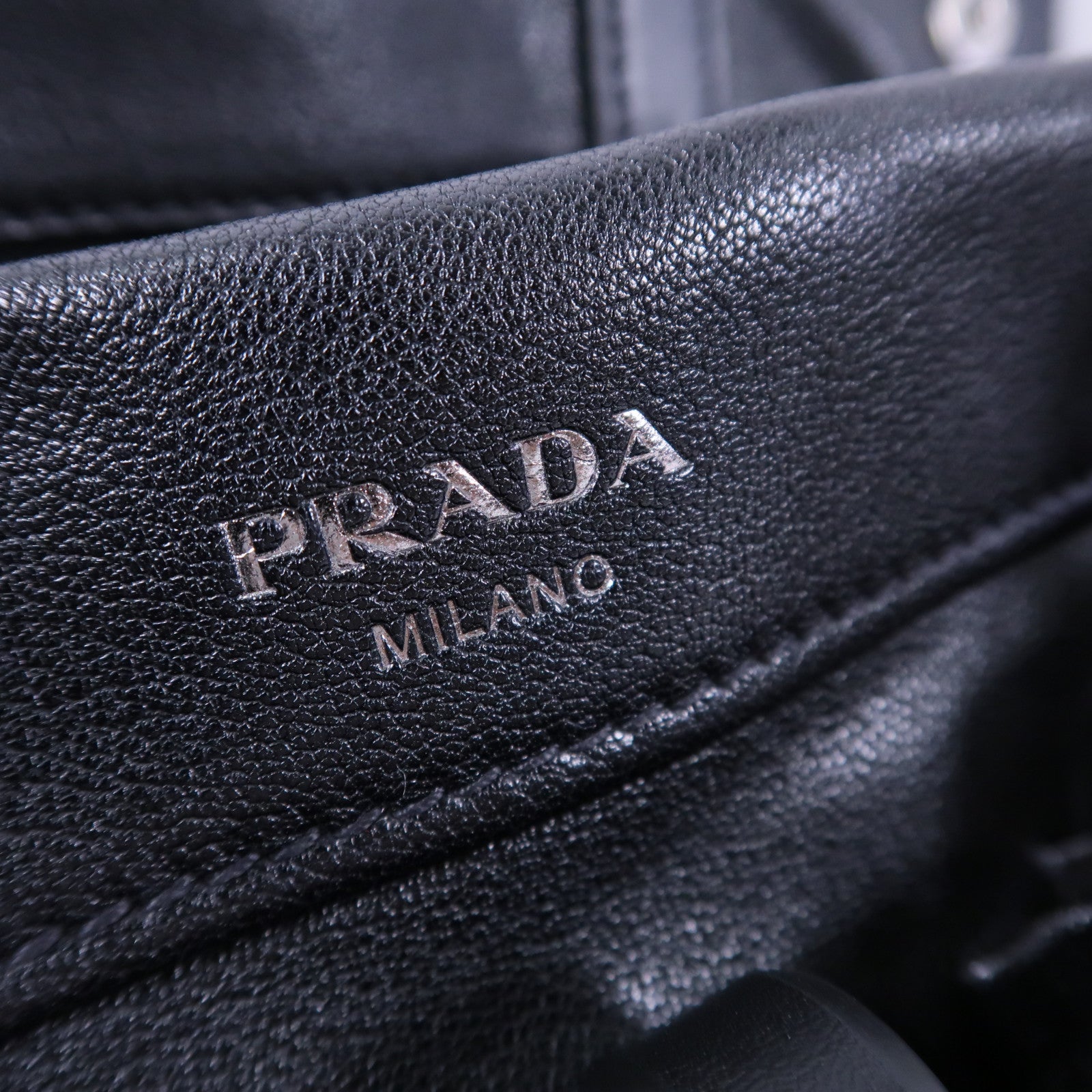 PRADA 牛皮皮革Route Large Tote肩背袋