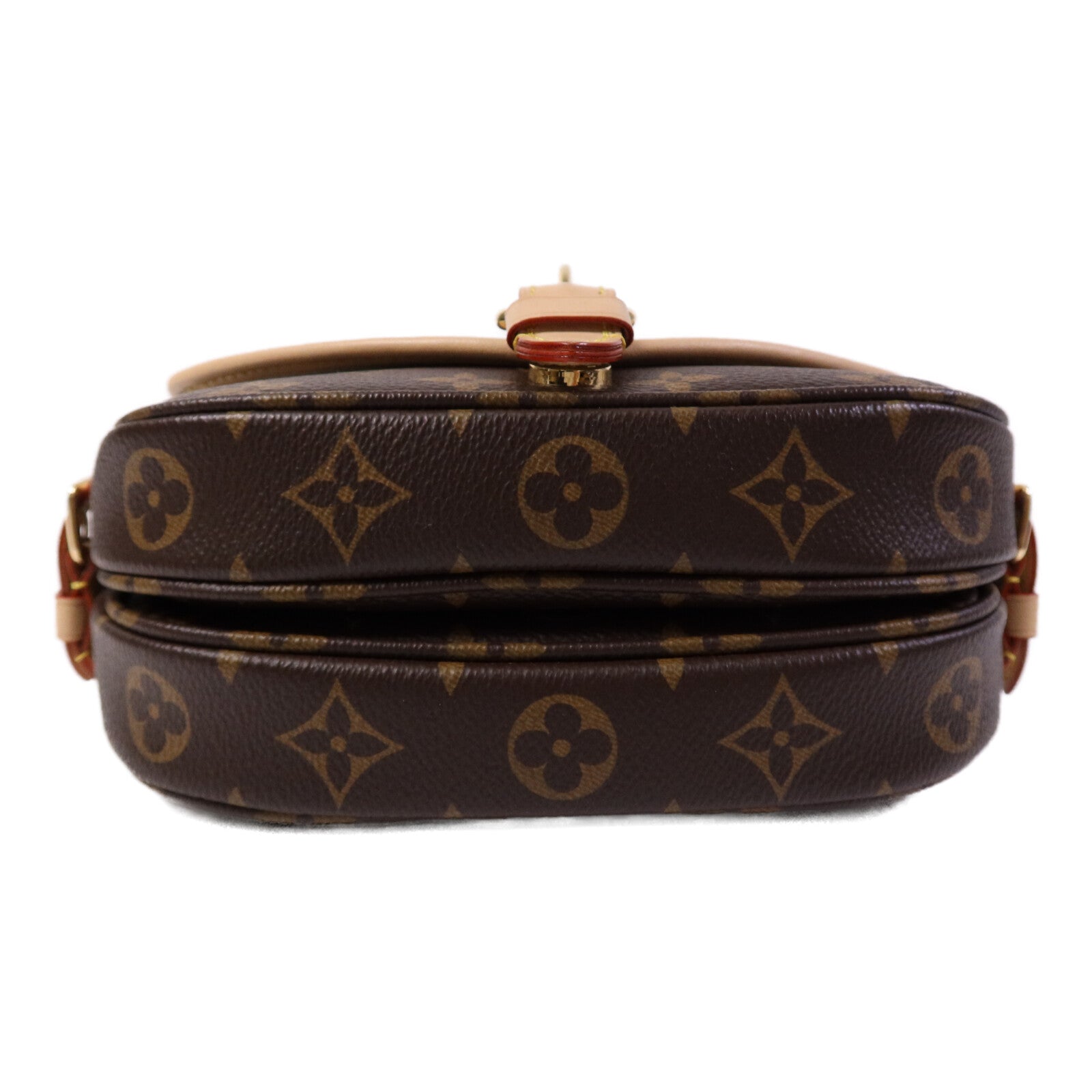 LOUIS VUITTON Monogram Saumur BB金扣手挽肩背兩用袋
