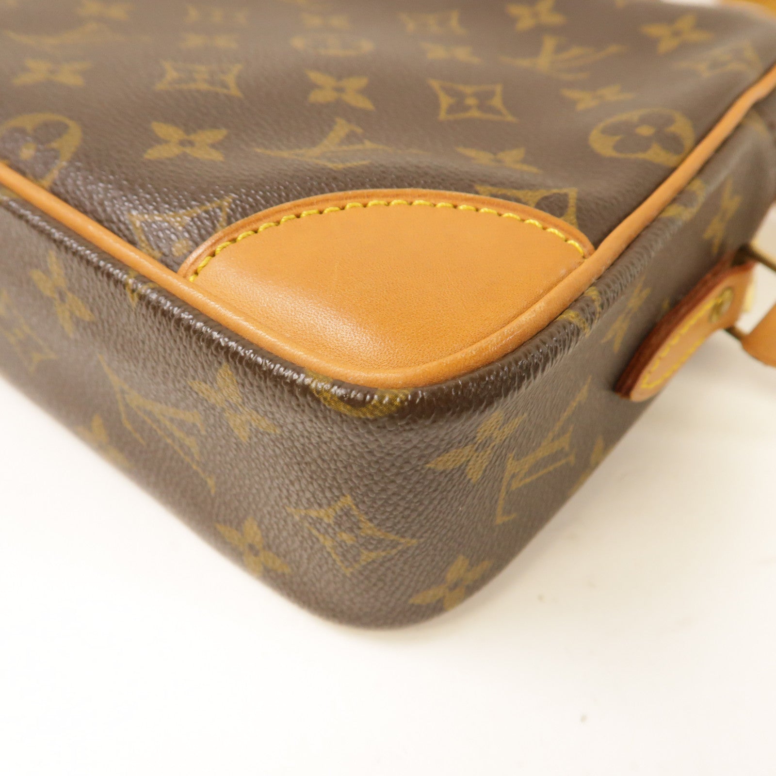 LOUIS VUITTON Monogram Trocadero 30金扣肩背袋啡色