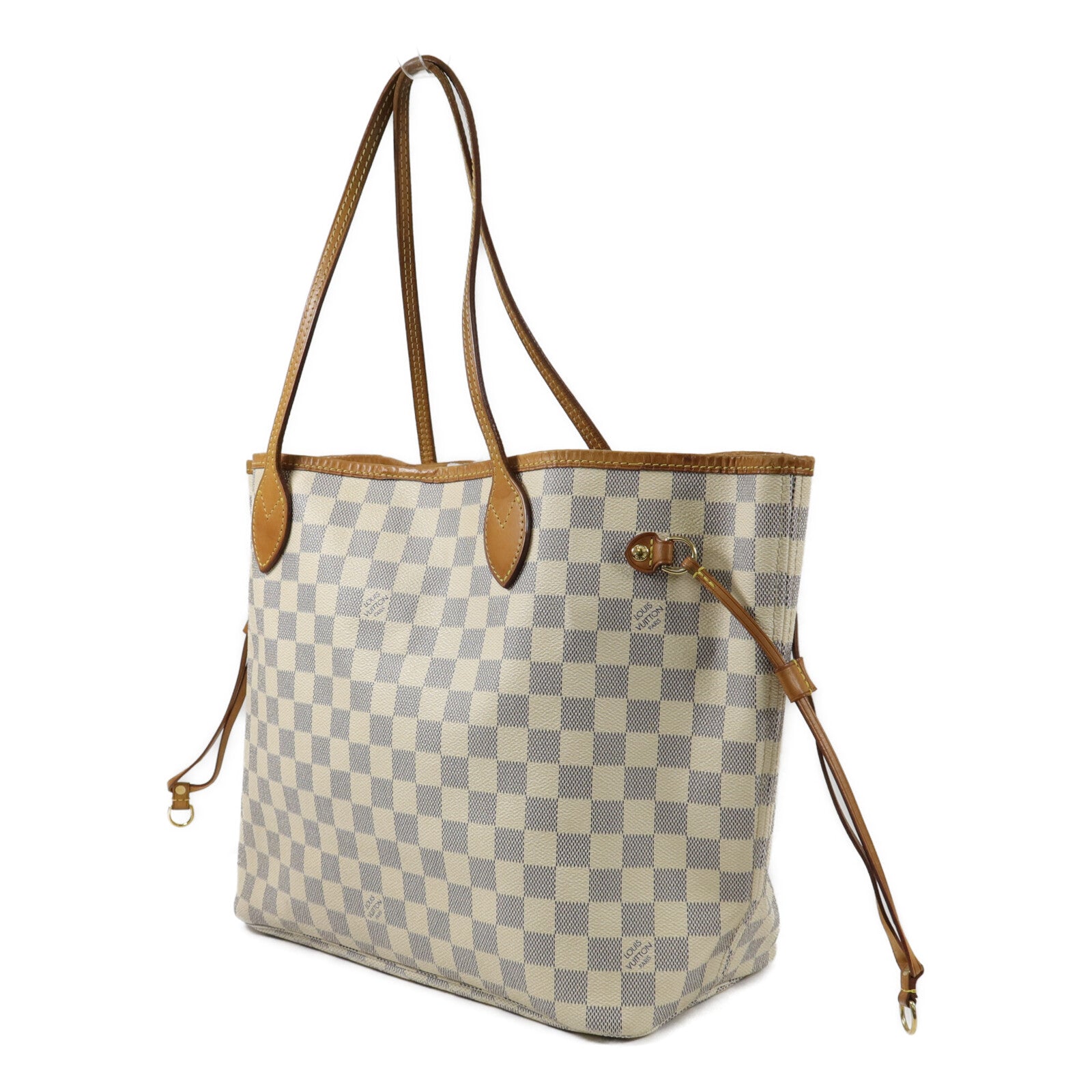 LOUIS VUITTON Damier Neverfull MM手挽袋