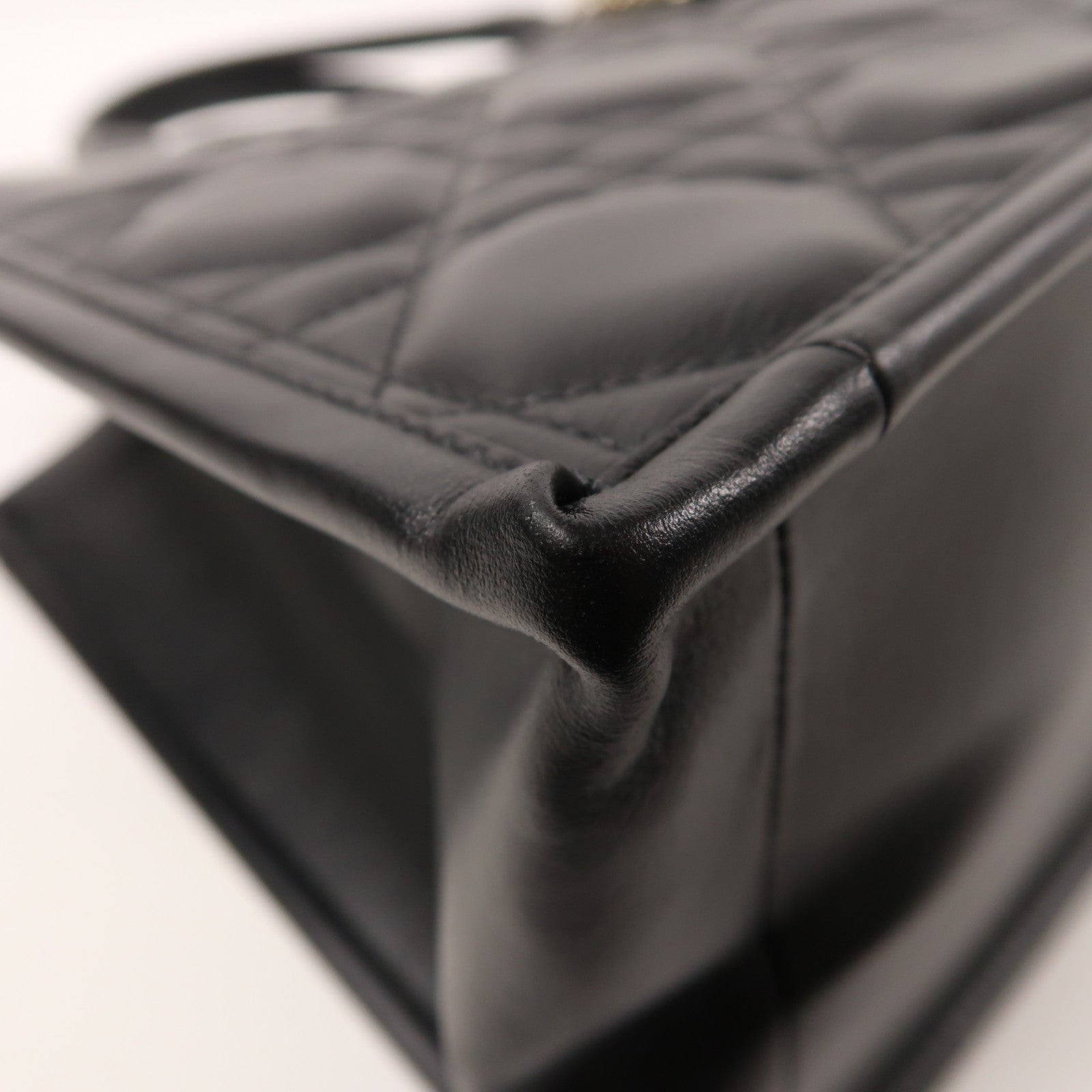 Dior 牛皮皮革Book Tote Medium金扣手挽肩背兩用袋