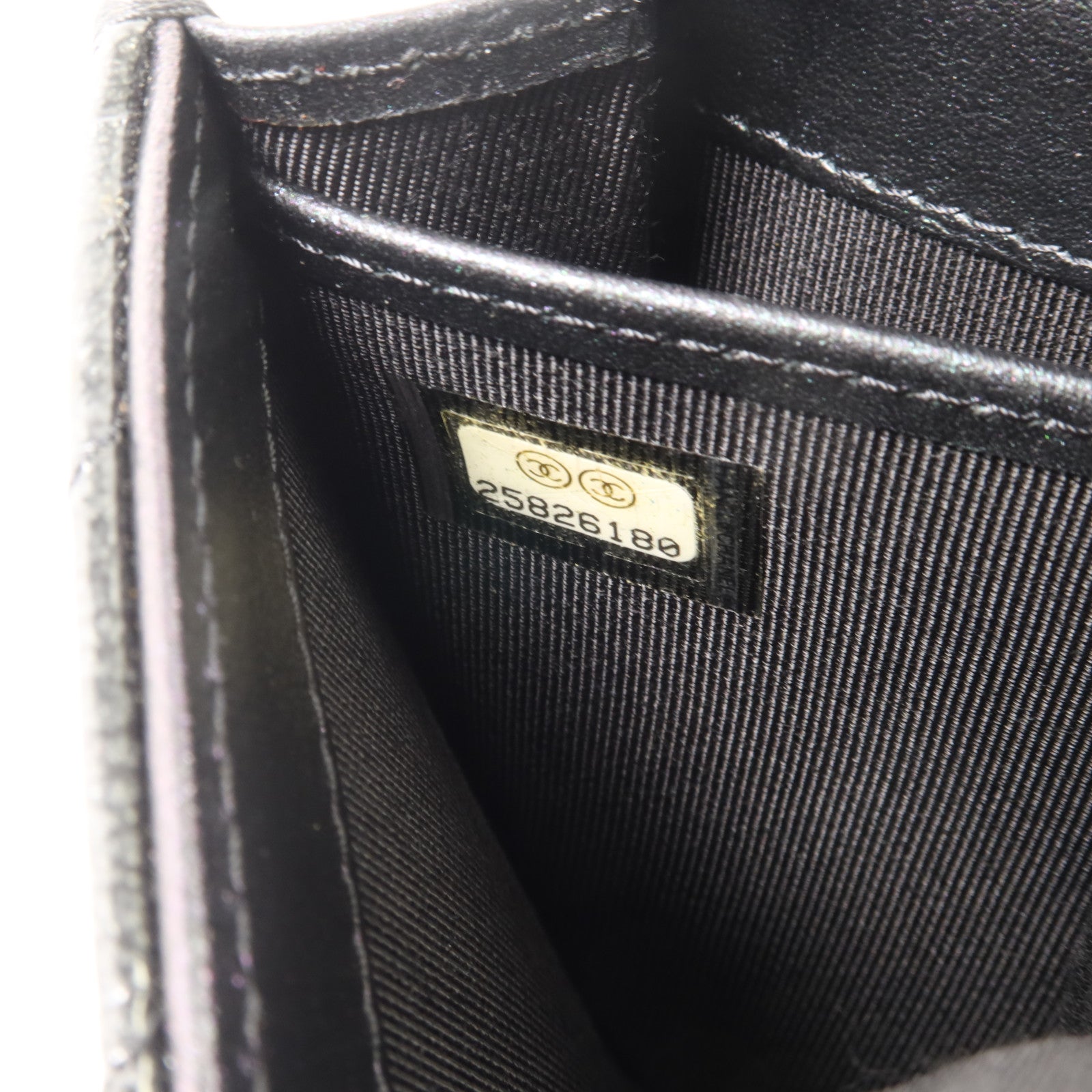 CHANEL 漆皮皮革Classic Flap Long Wallet長錢包