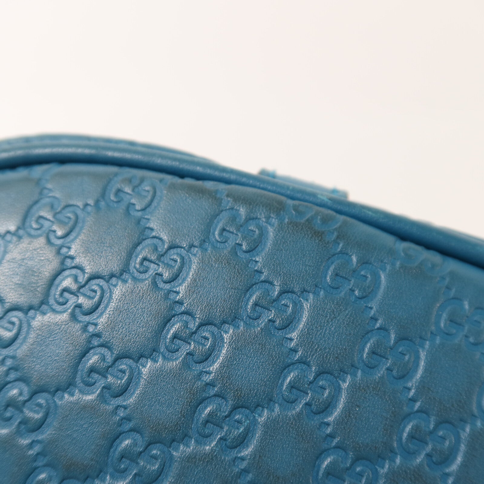 GUCCI 牛皮皮革Mini Dome金扣手挽肩背兩用袋