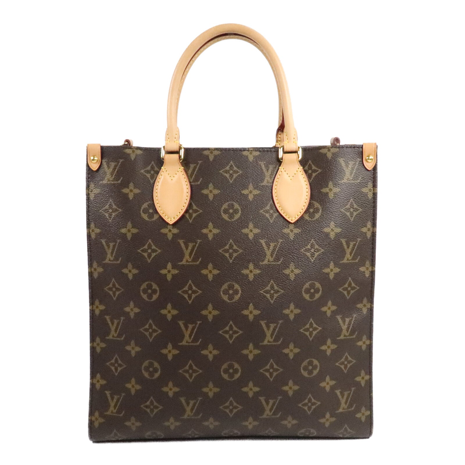 LOUIS VUITTON Monogram Sac Plat PM手挽肩背兩用袋