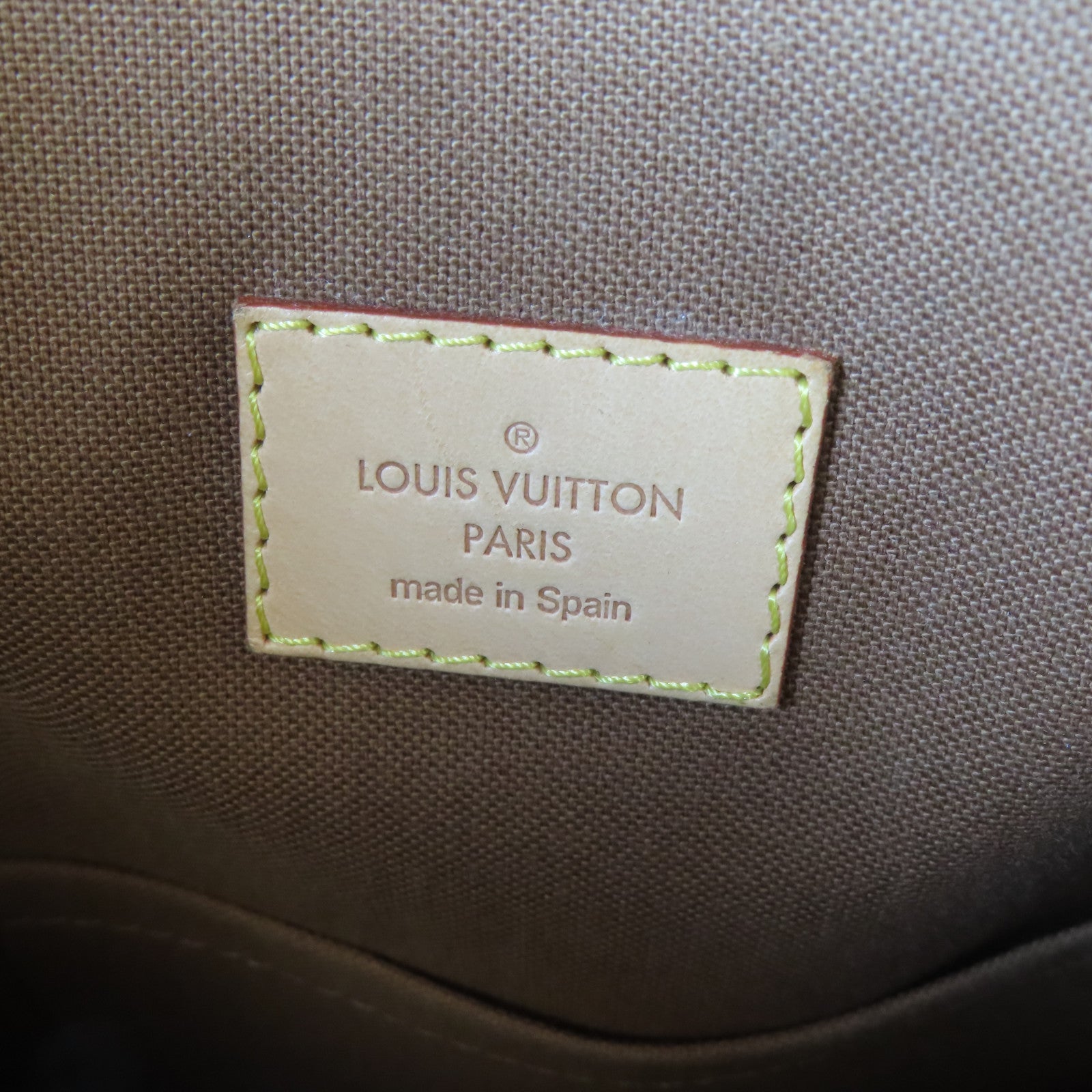 LOUIS VUITTON 【激減優惠】Monogram Cabas Beaubourg金扣肩背袋啡色