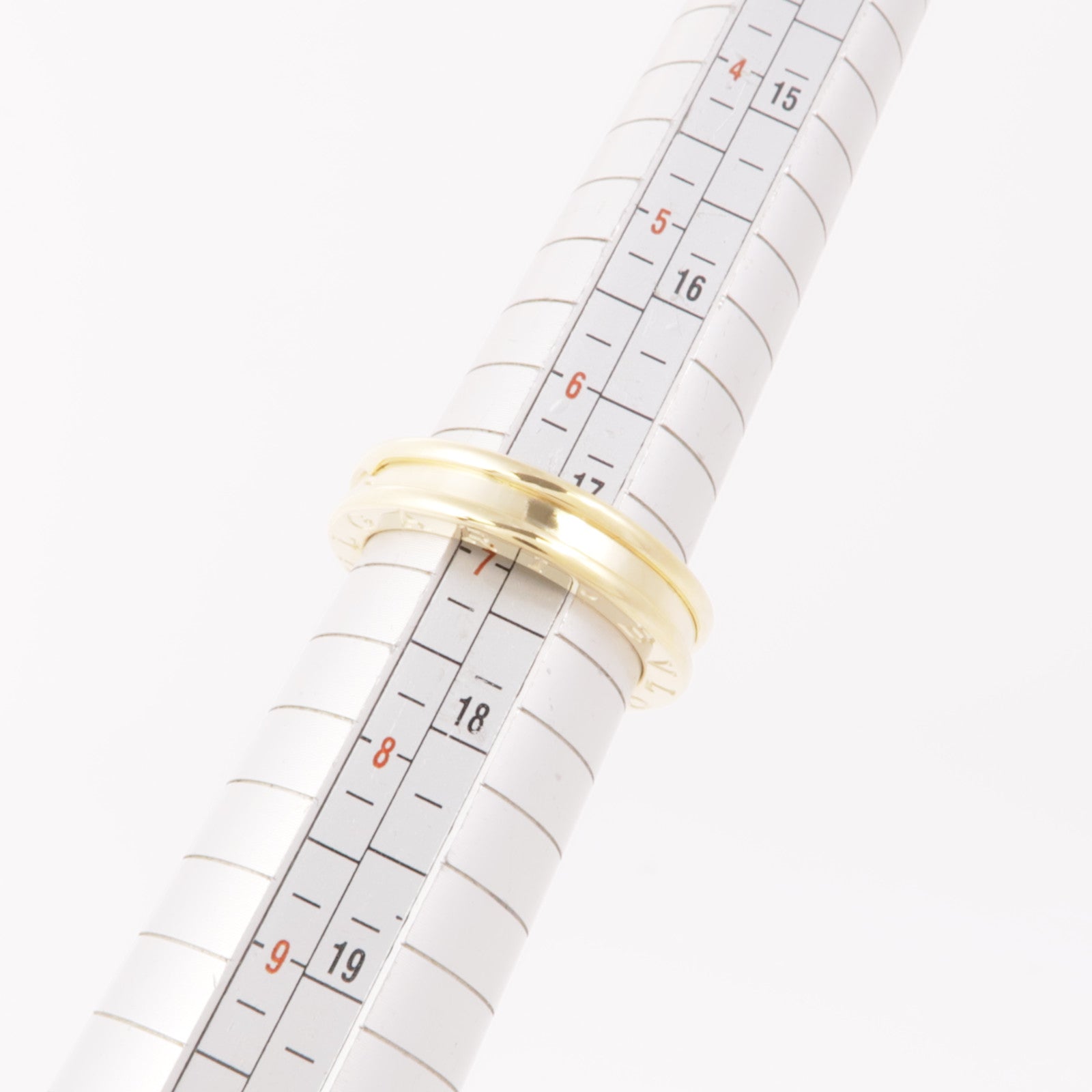 BVLGARI【激減優惠】 18K黃金B-zero1 XS戒指Bvlgari#53/US#6.5