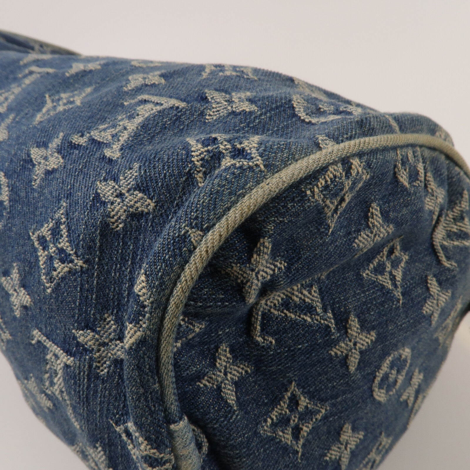 LOUIS VUITTON Monogram Denim Neo Speedy手挽袋