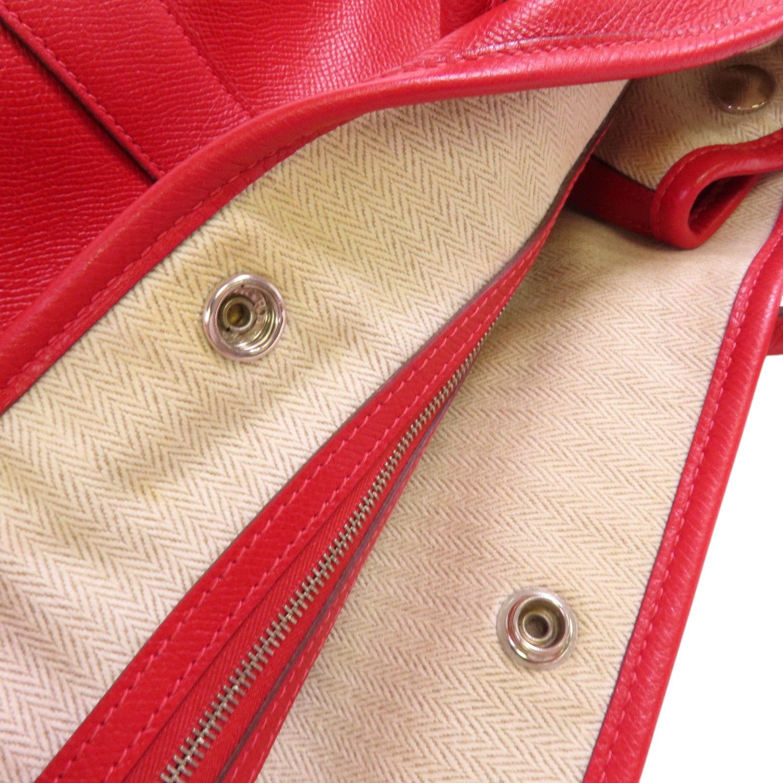 HERMES PHW Garden Party PM Tote Bag Handbag Epsom Leather