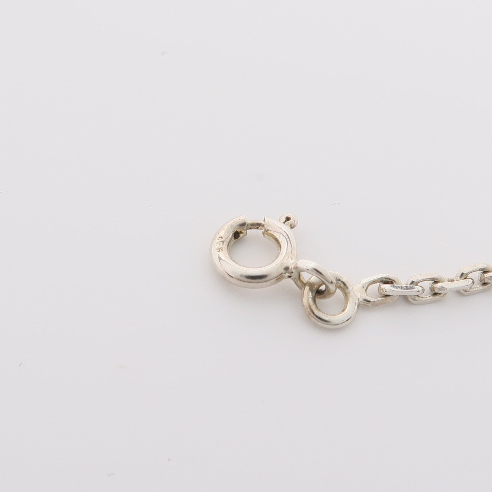 HERMES 925純銀Eclipse Evelyne Pendant Necklace項鍊