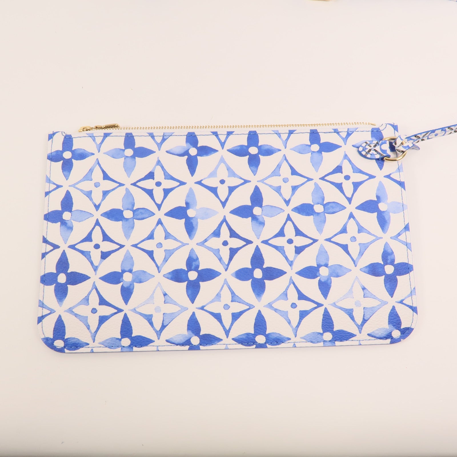 LOUIS VUITTON Monogram By The Pool Neverfull MM金扣手挽袋