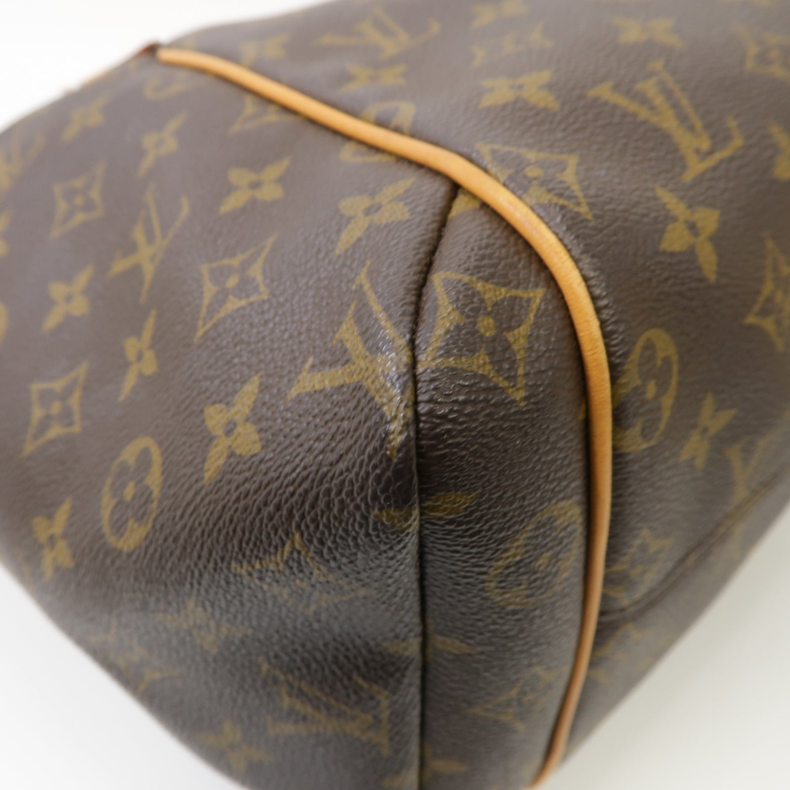 LOUIS VUITTON Monogram Totally GM金扣肩背袋啡色