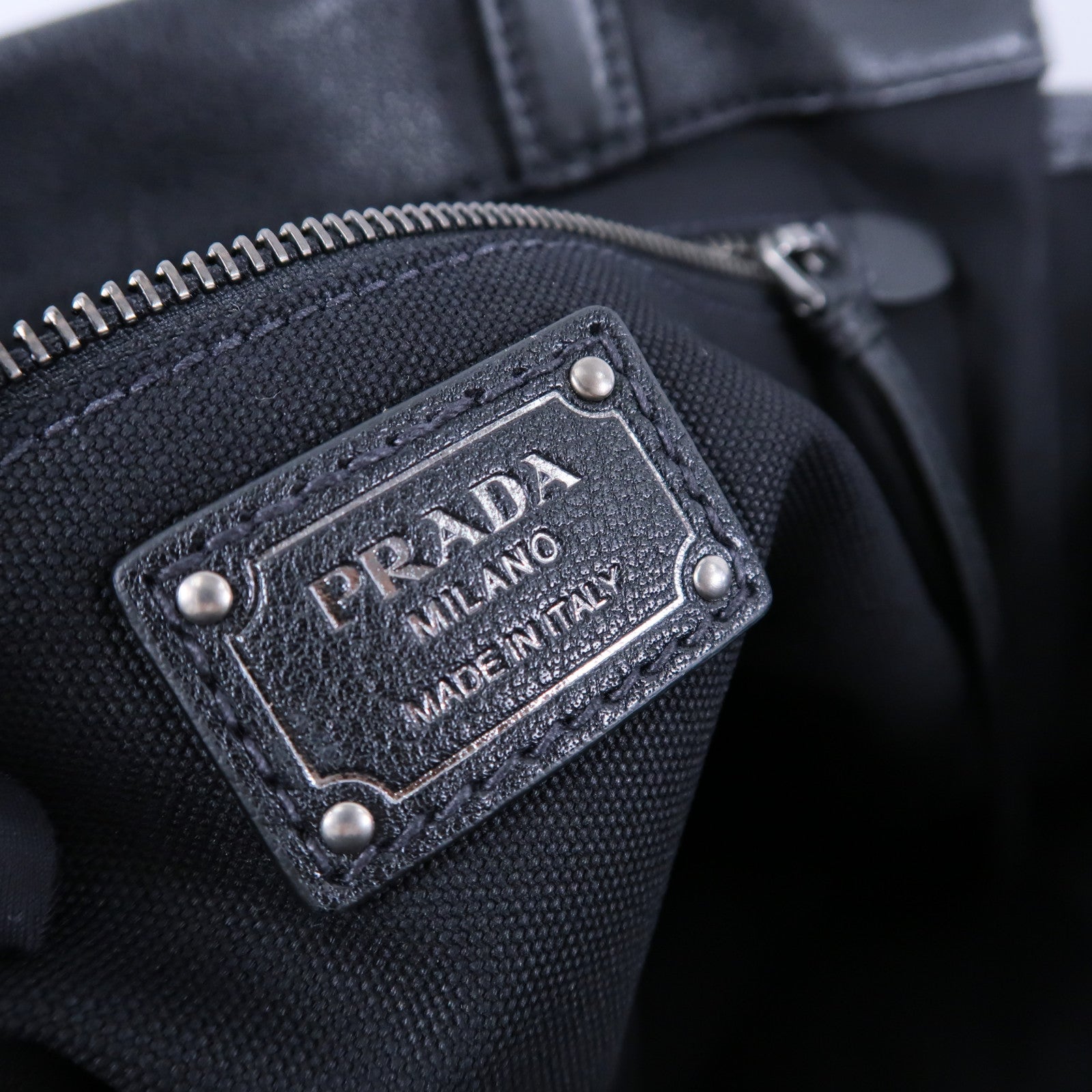 PRADA 牛皮皮革Route Large Tote肩背袋