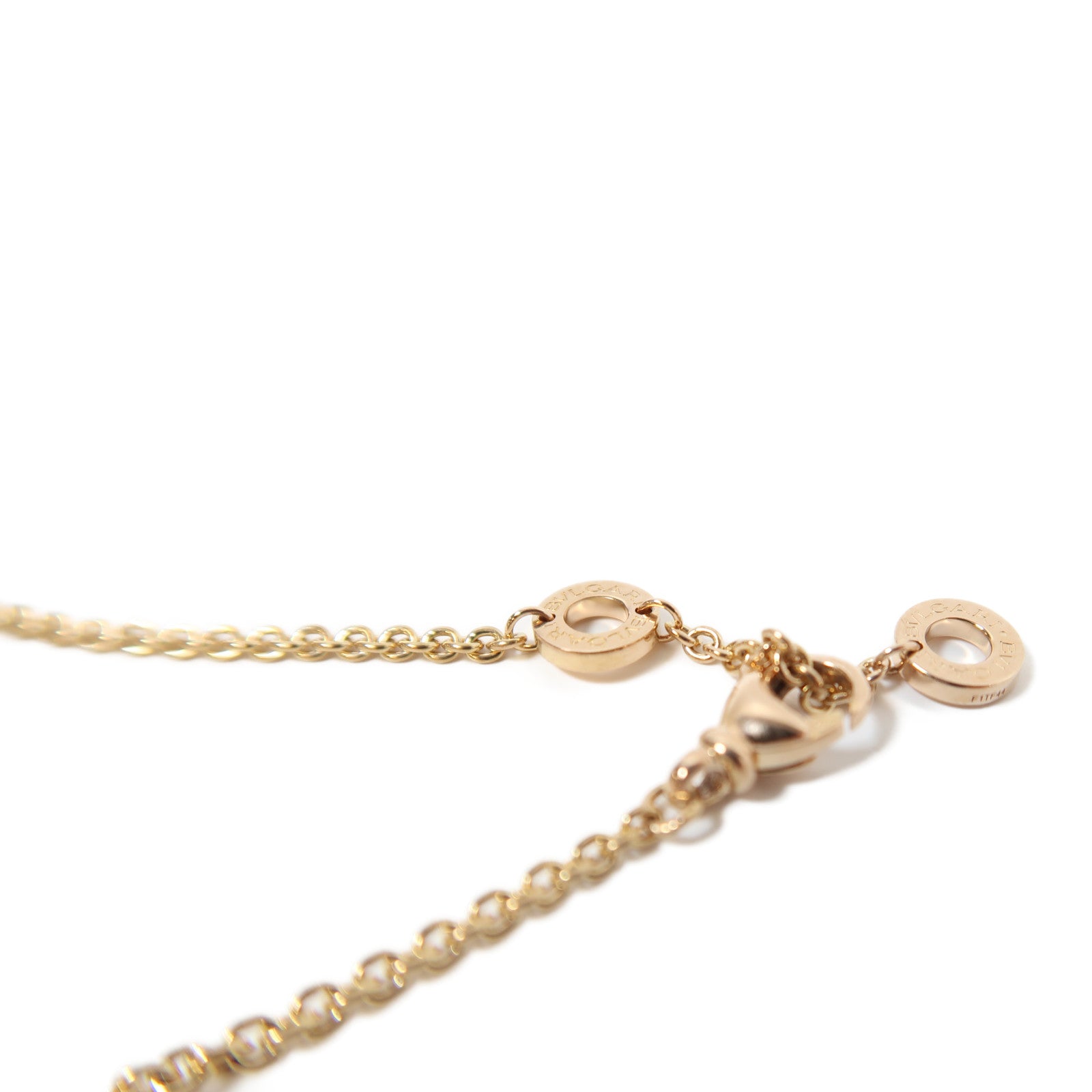 BVLGARI 18K黃金/玫瑰金Roman Sorbet Necklace項鍊