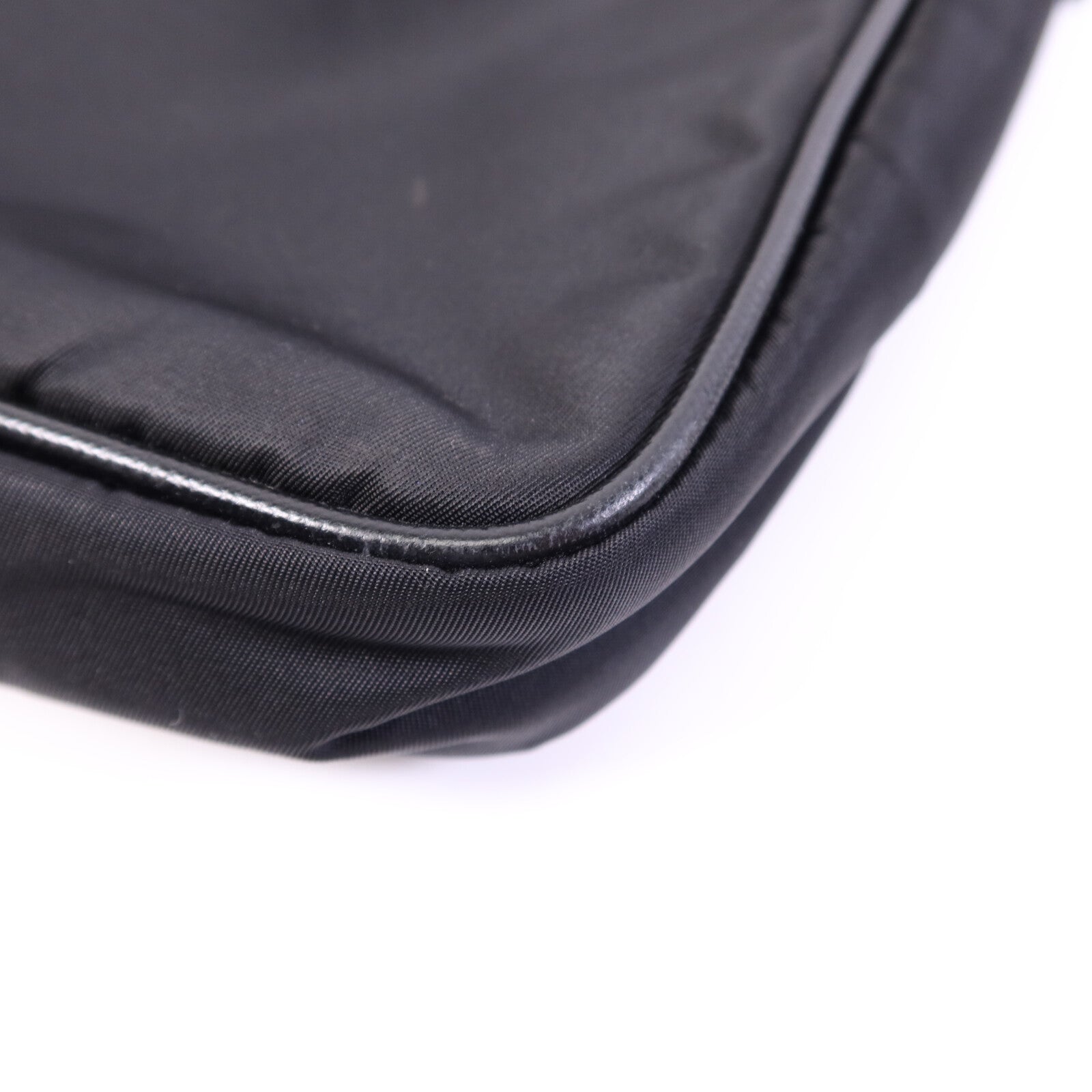 PRADA 尼龍Tessuto Convertible Business Bag銀扣公事包