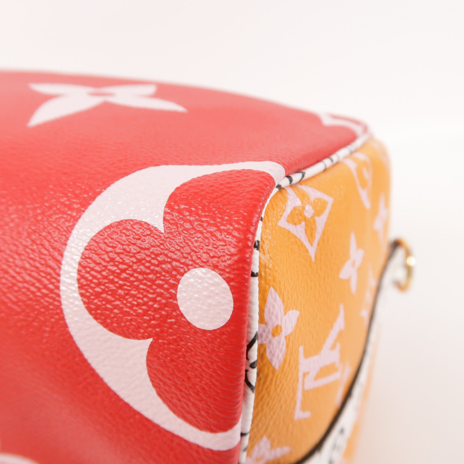 LOUIS VUITTON Monogram Giant Speedy Bandouliere 30金扣手挽肩背兩用袋