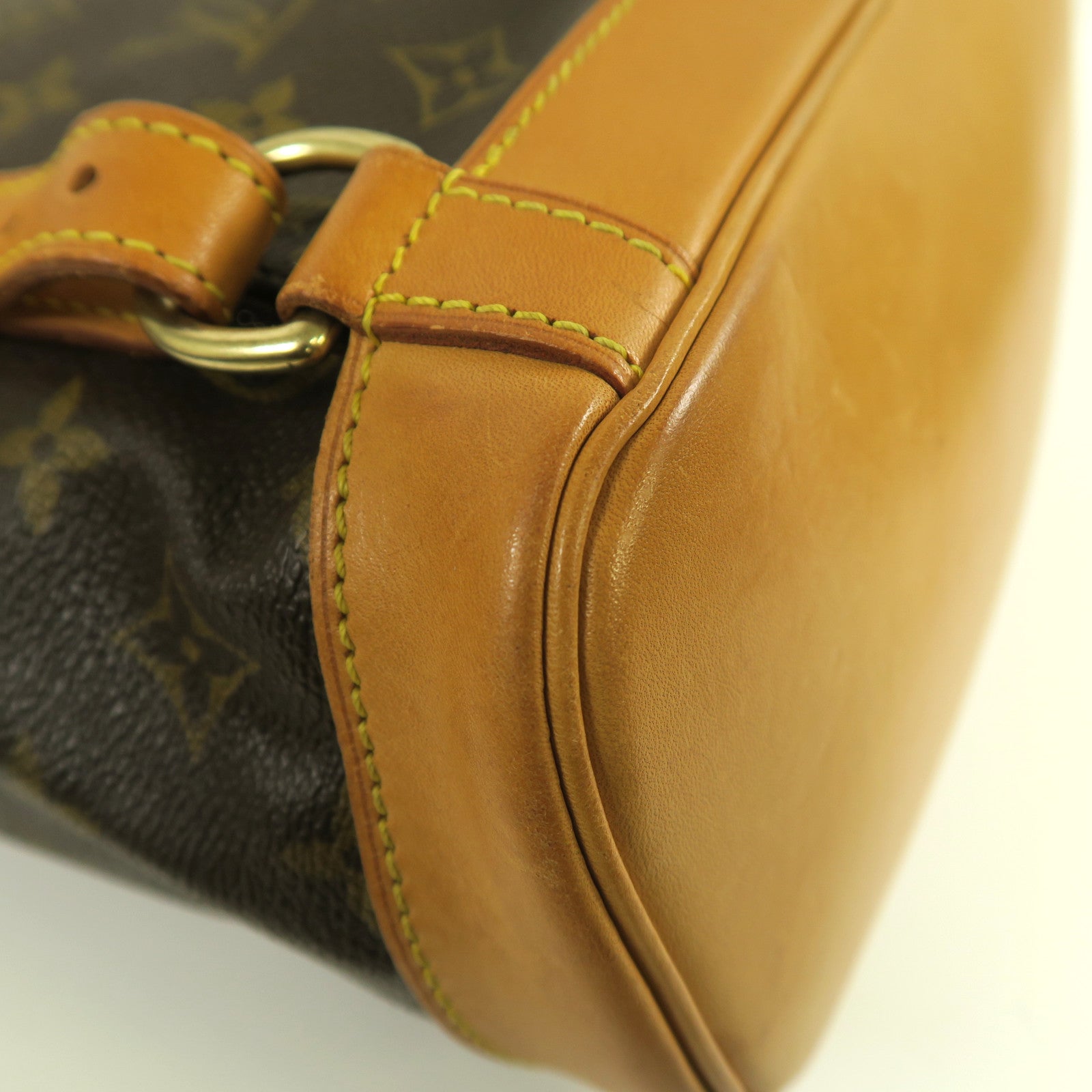 LOUIS VUITTON **【激減優惠】Monogram Montsouris MM金扣背包啡色