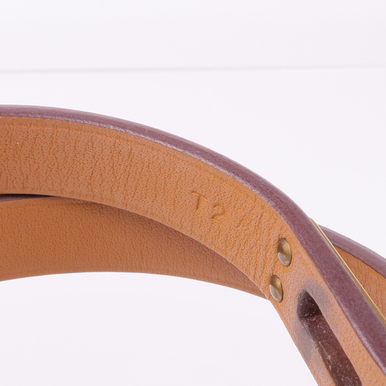 HERMES Swift皮革Kelly Double Tour金扣手帶Gold