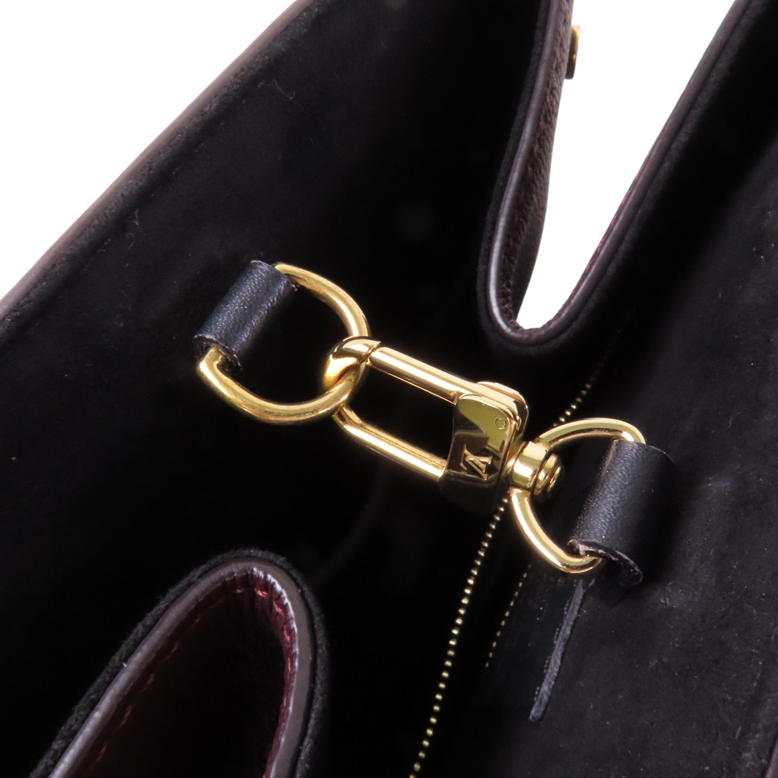 LOUIS VUITTON Monogram Fold Tote MM金扣手挽肩背兩用袋