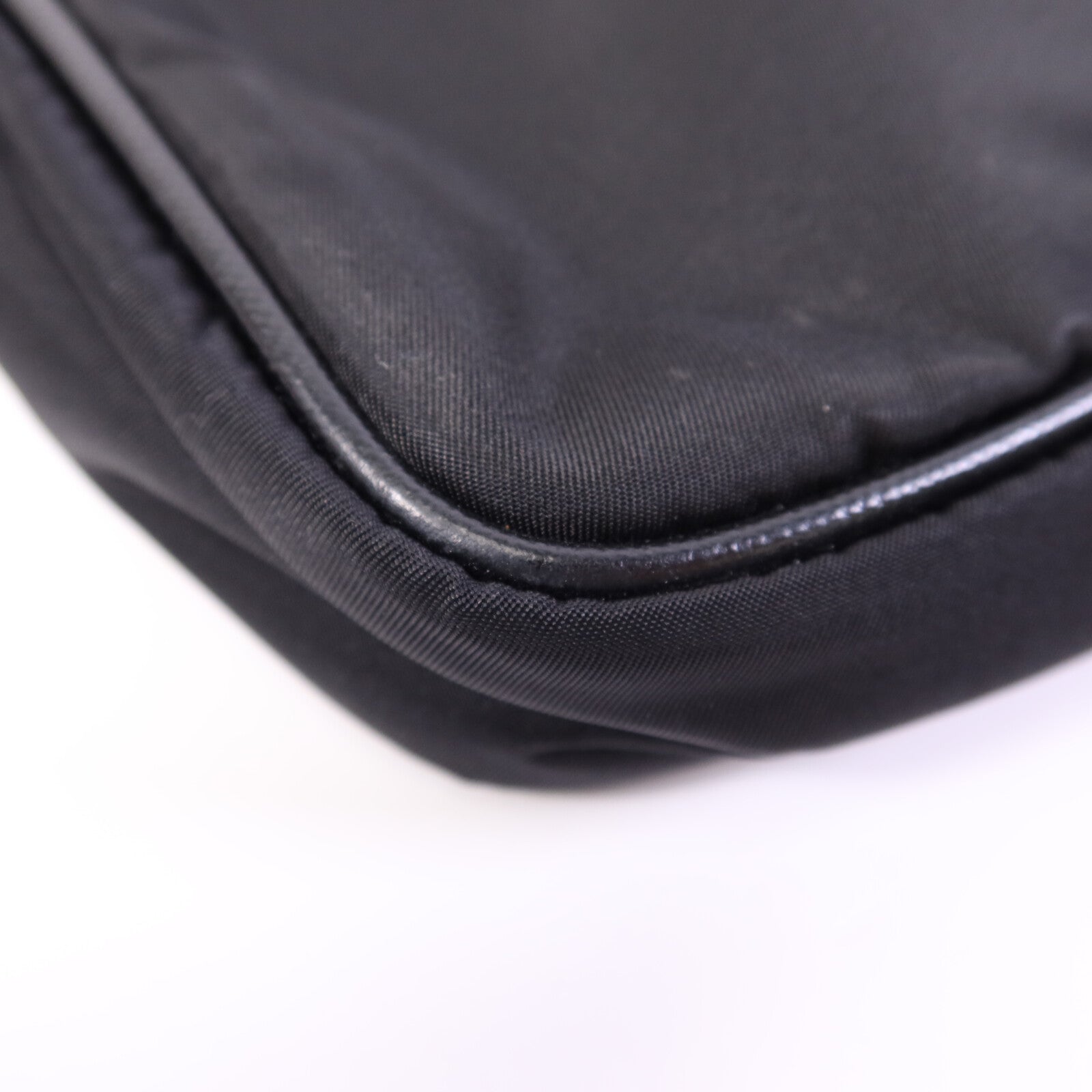 PRADA 尼龍Tessuto Convertible Business Bag銀扣公事包