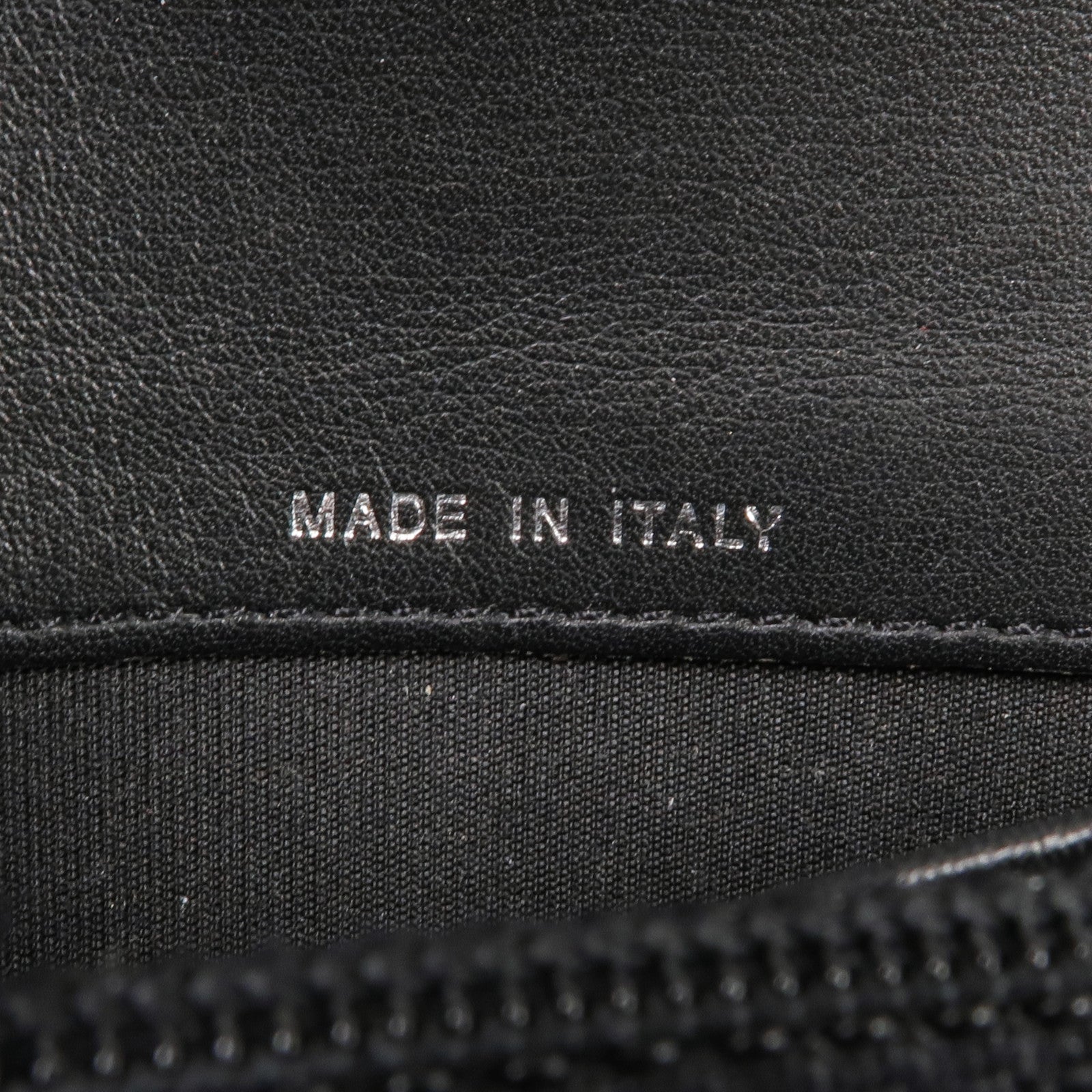 CHANEL 羊皮皮革Long Wallet銀扣長錢包