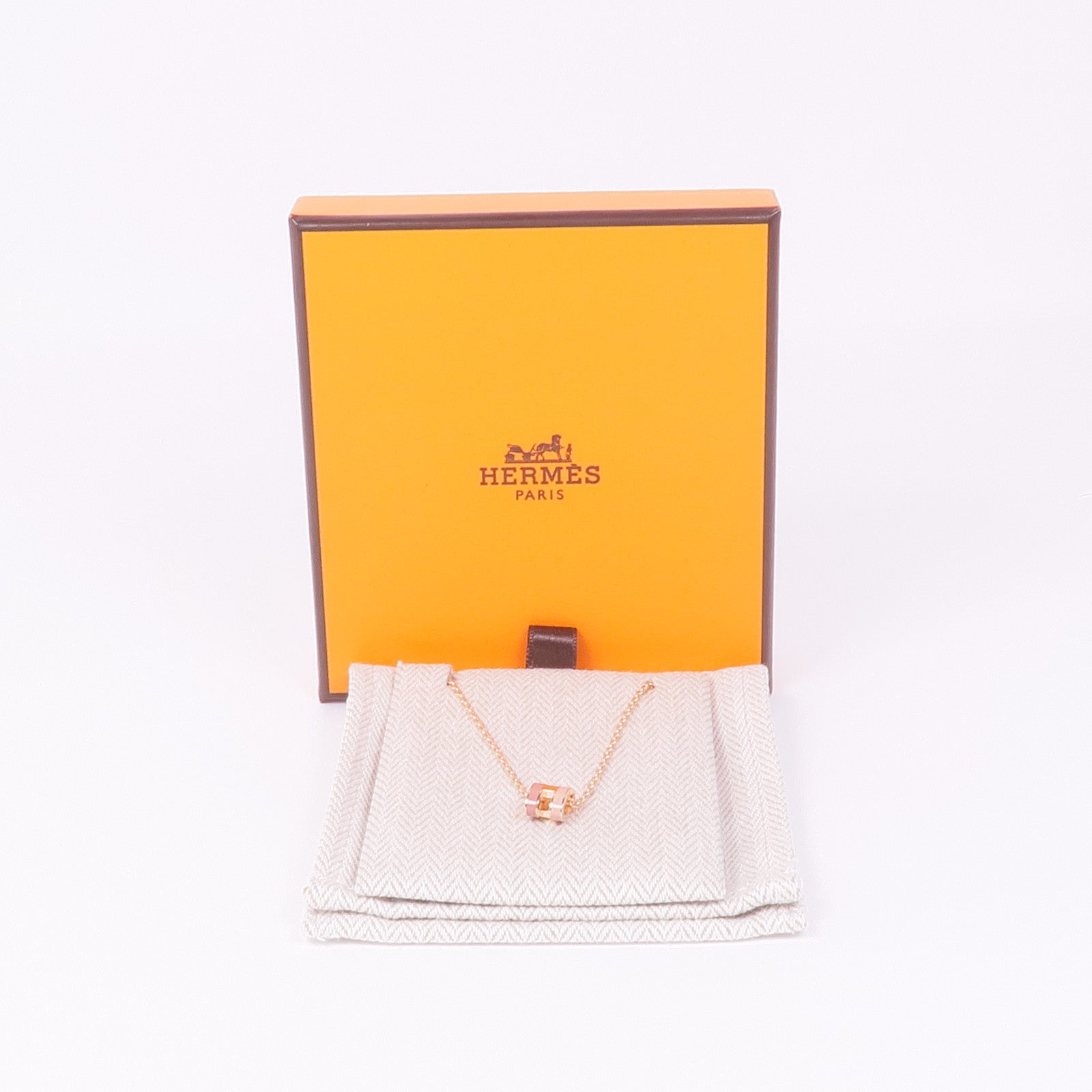 HERMES 金屬Mini Pop H項鍊