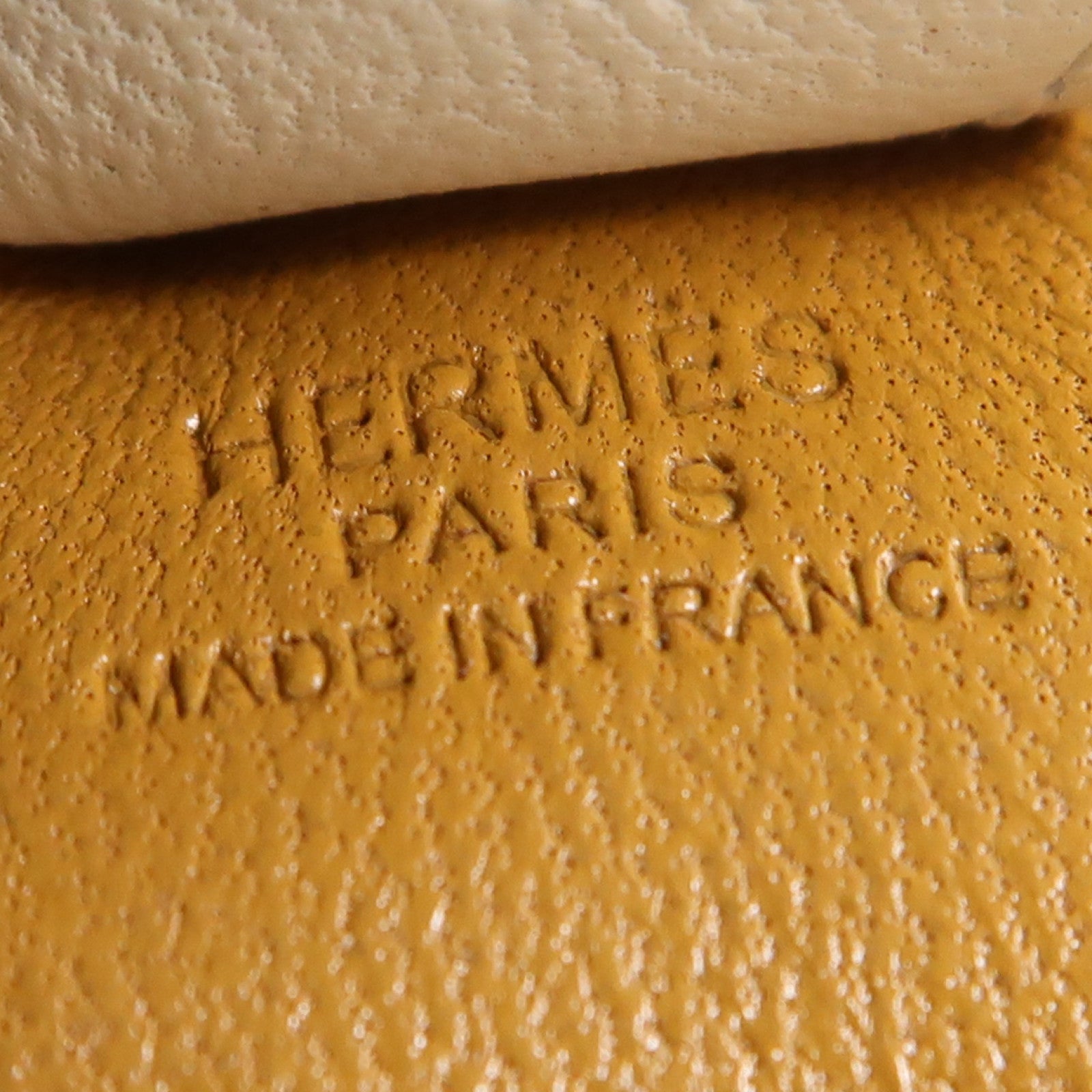 HERMES Milo皮革Rodeo PM掛飾棕色/綠色/白色